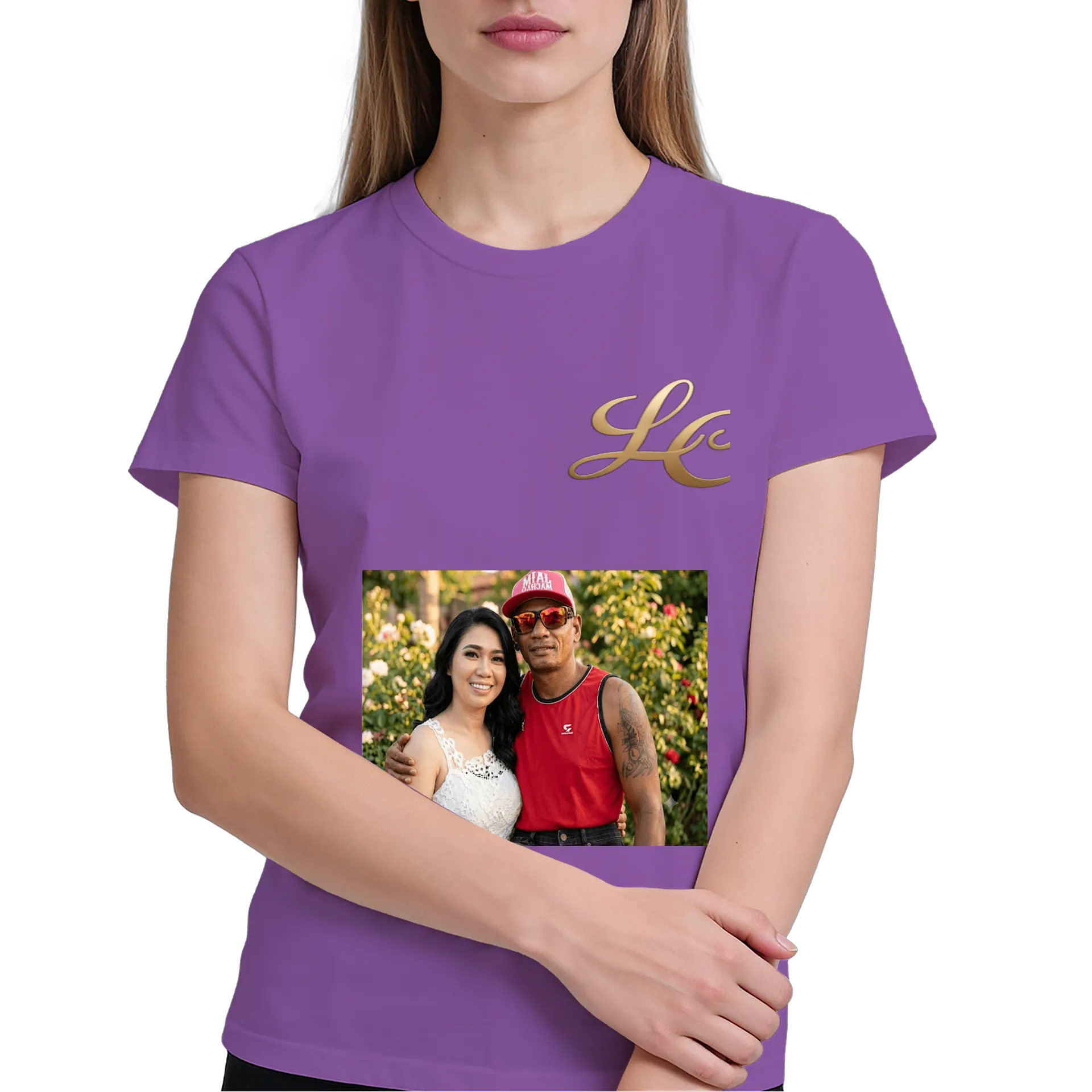 Camiseta oficial Lê Dias e cacachi cor Rocha - Imagem 4