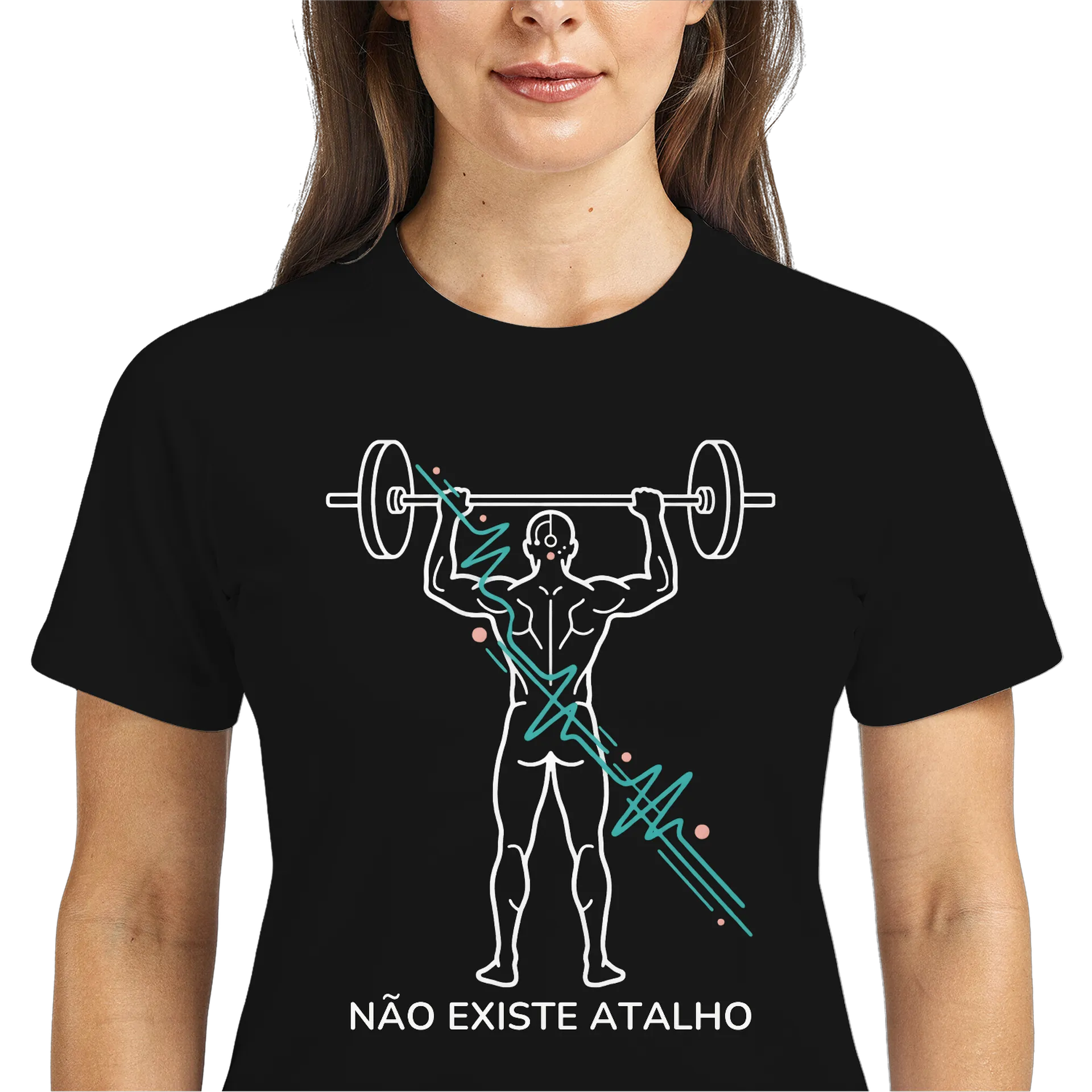 Camiseta DryFit Não existe atalho - Imagem 3