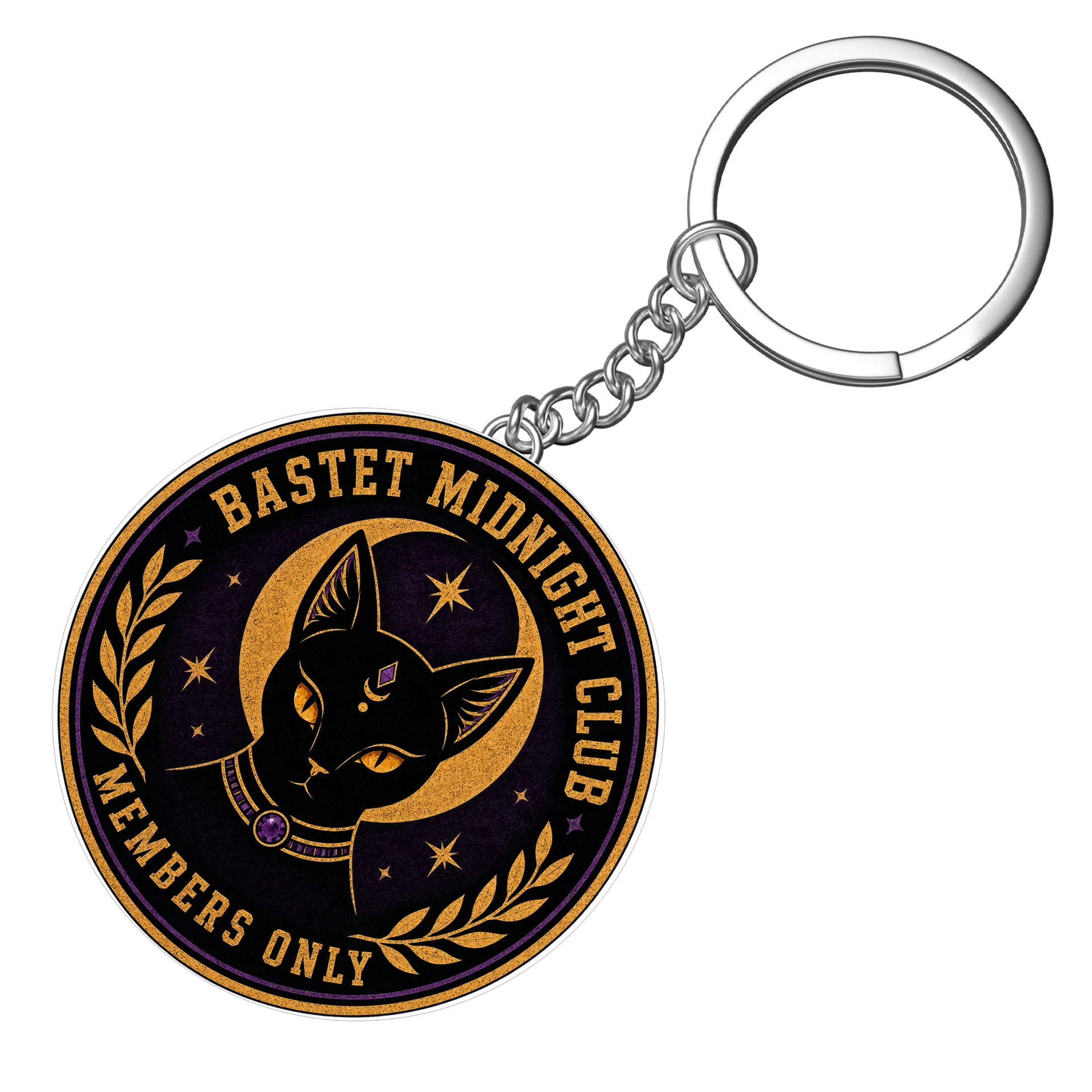 Chaveiro Bastet Midnight Club - Imagem 4