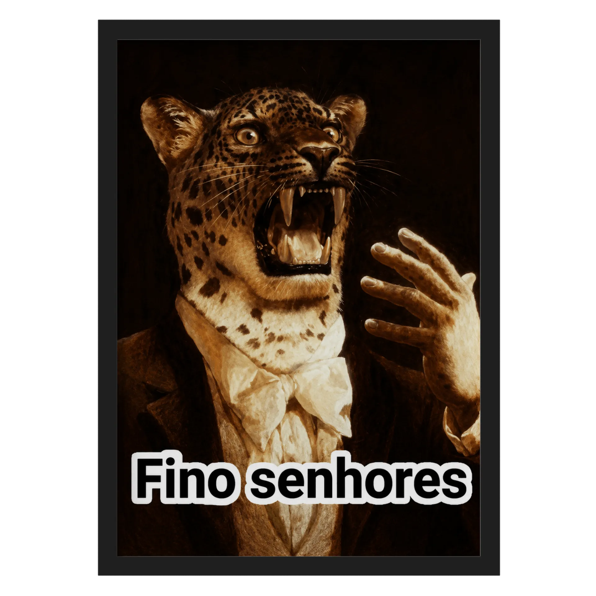 Quadro A3 Fino senhores - Imagem 1