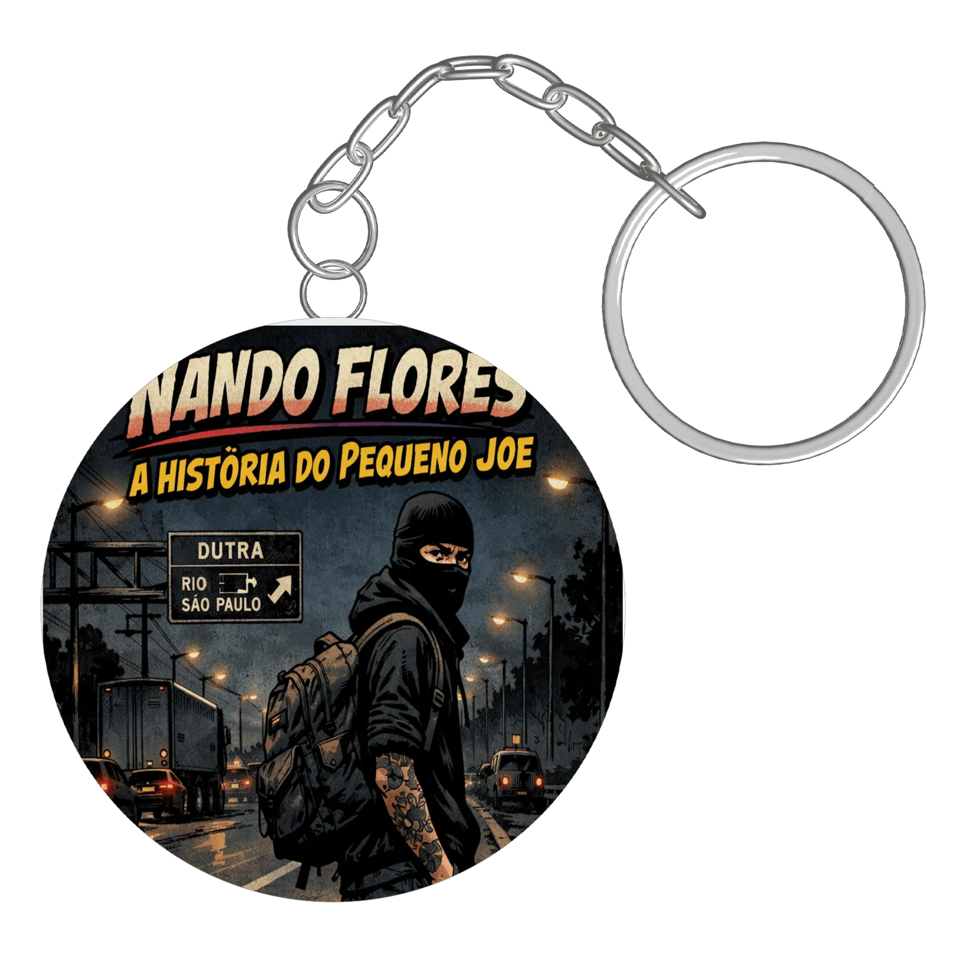 Chaveiro personalizado de Nando Flores