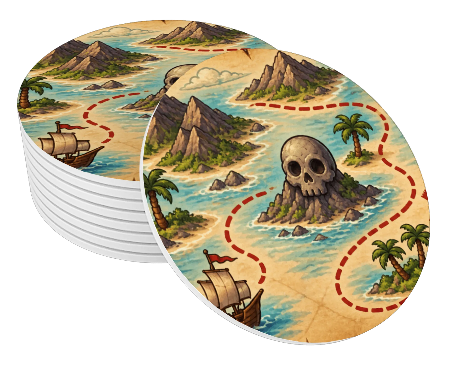 Porta-copos Mapa - Imagem 1