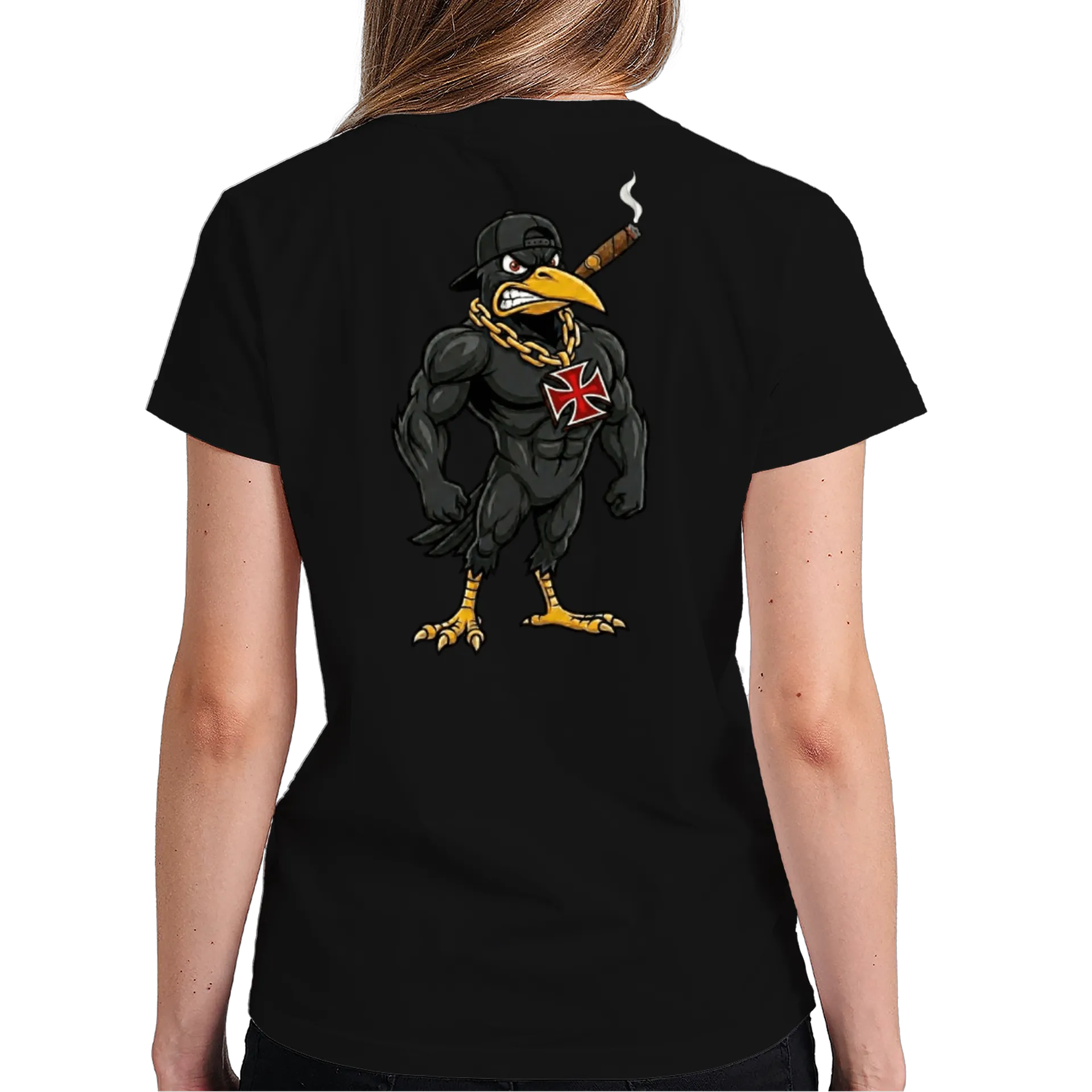 Camiseta Corvo JVasco preta - Imagem 6