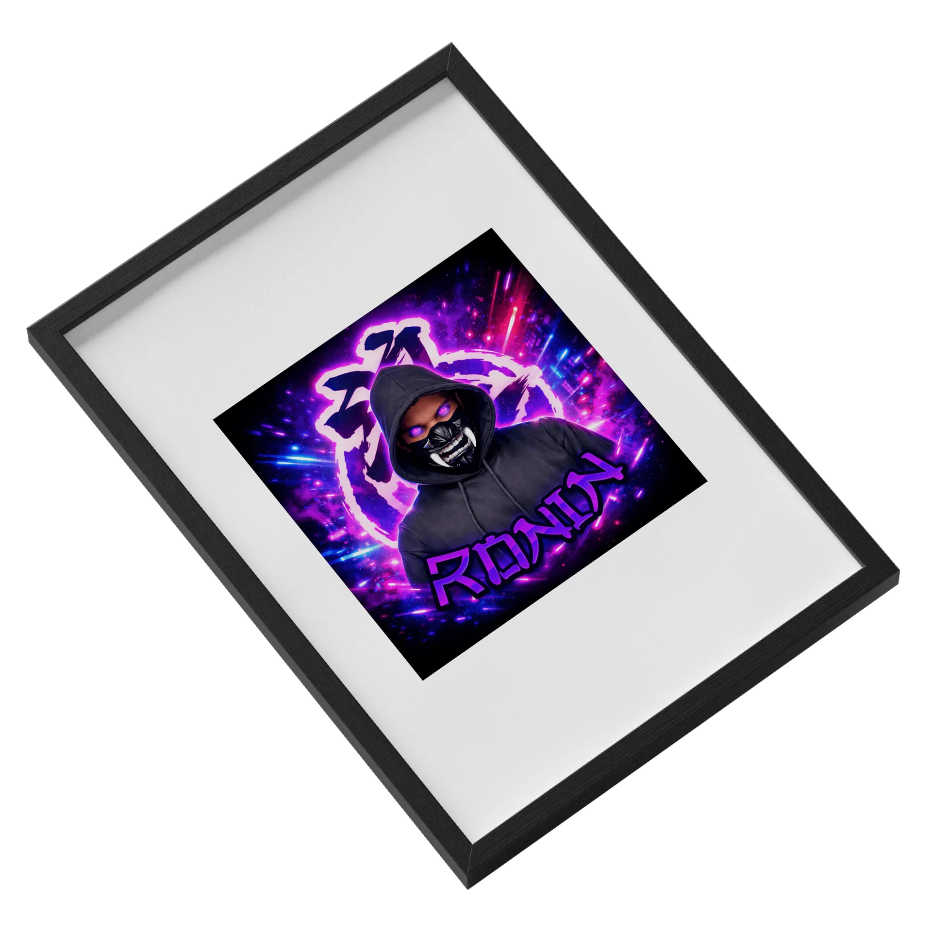 Ronin” – Arte Gamer Estilo Samurai Urbano  Descrição: - Imagem 2