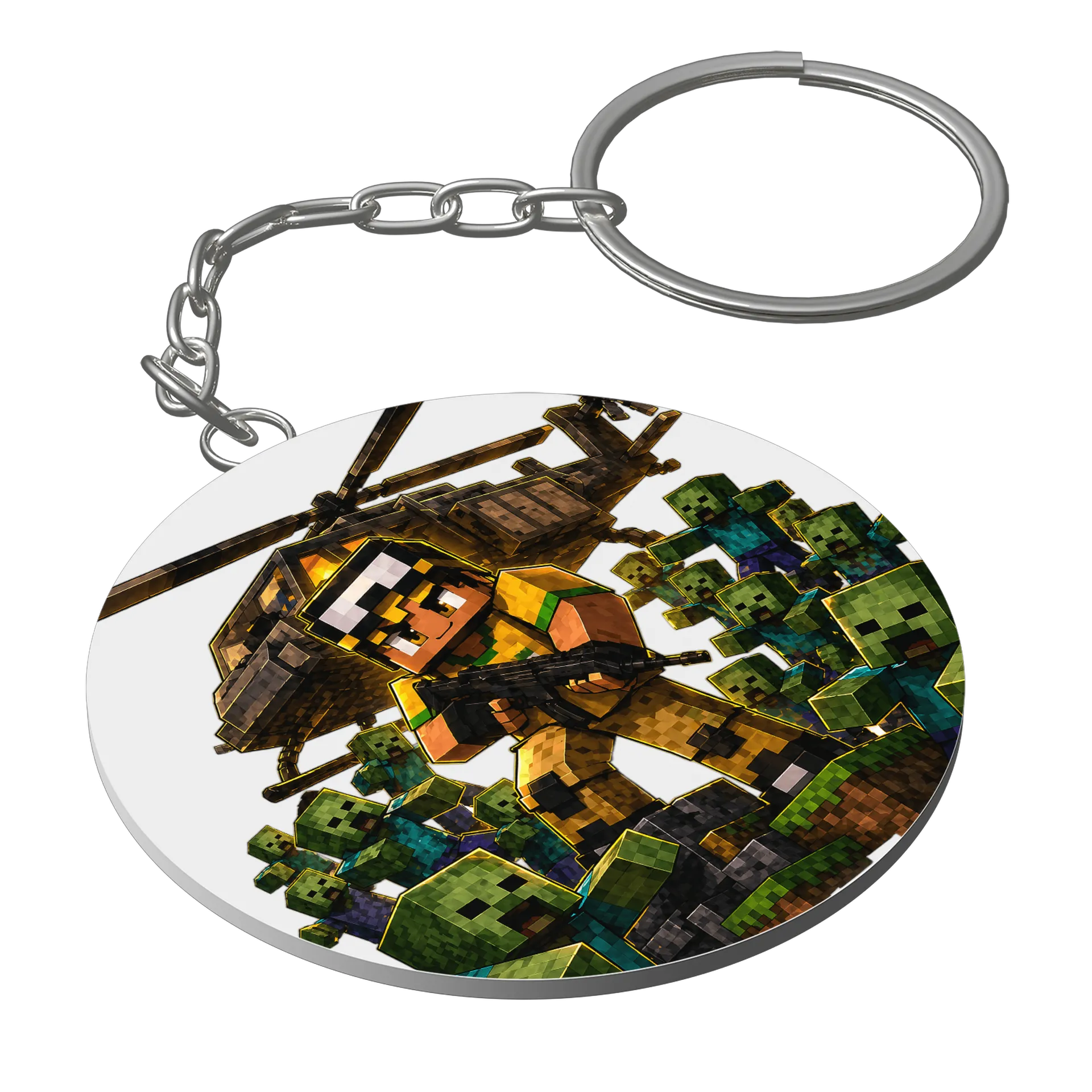 Chaveiro Oficial Atleta Minecraft | Colecionável - Imagem 1