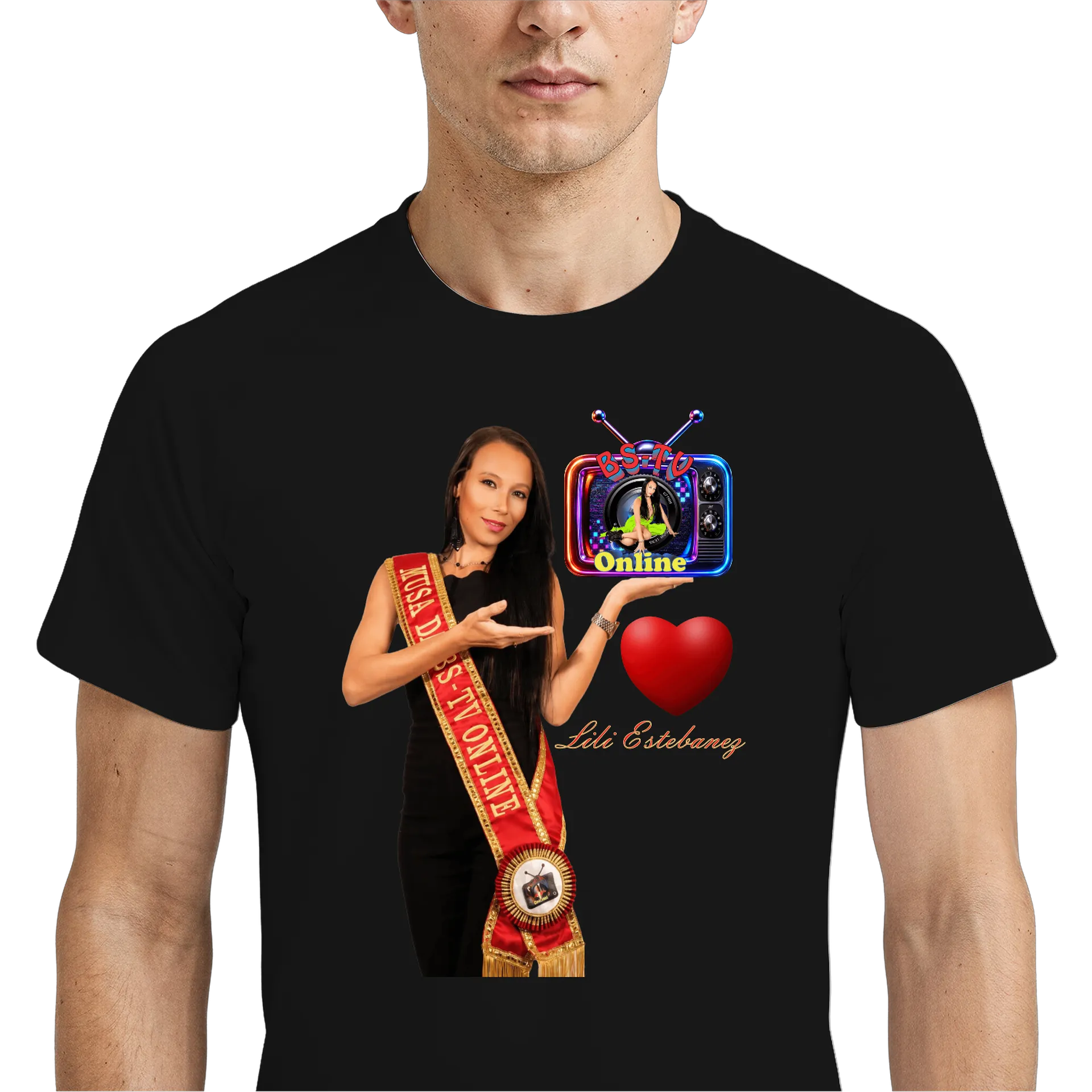Camisa Love Musa Lili Estebanez - Imagem 6