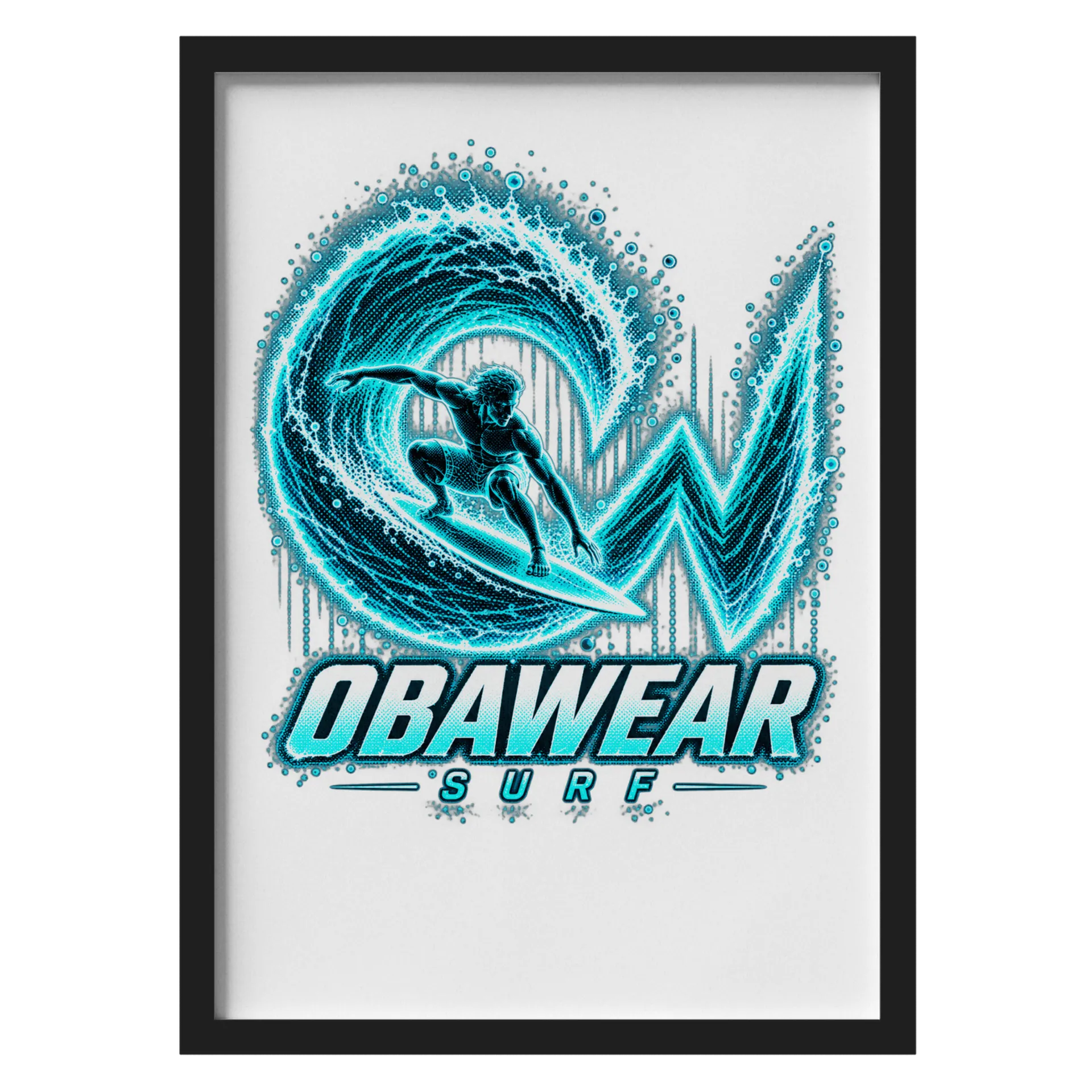Quadro A3 personalizado Com Vidro de OBAWEAR  — imagem 1 de 3