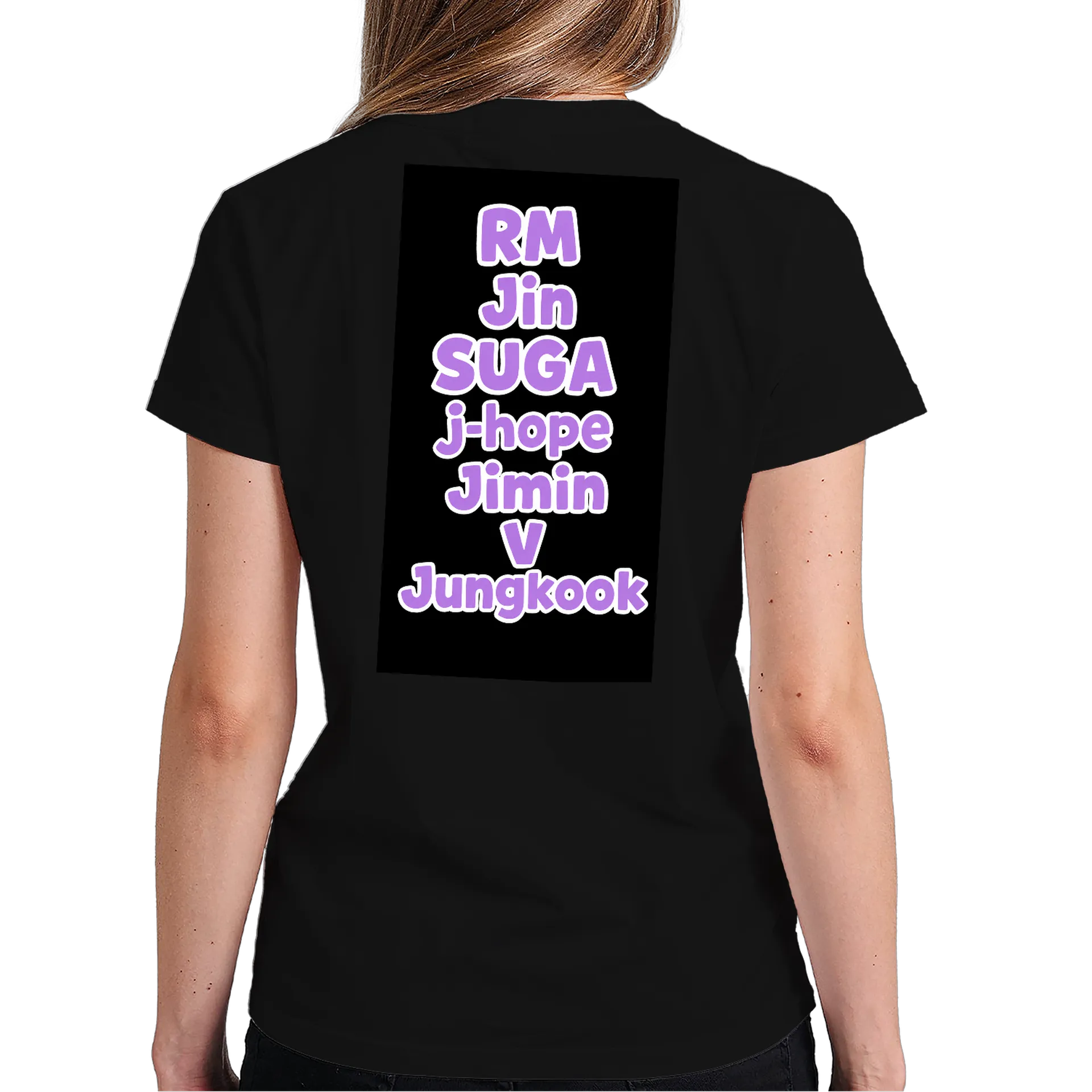 Camiseta personalizada do Bts de Suelen — imagem 5 de 6