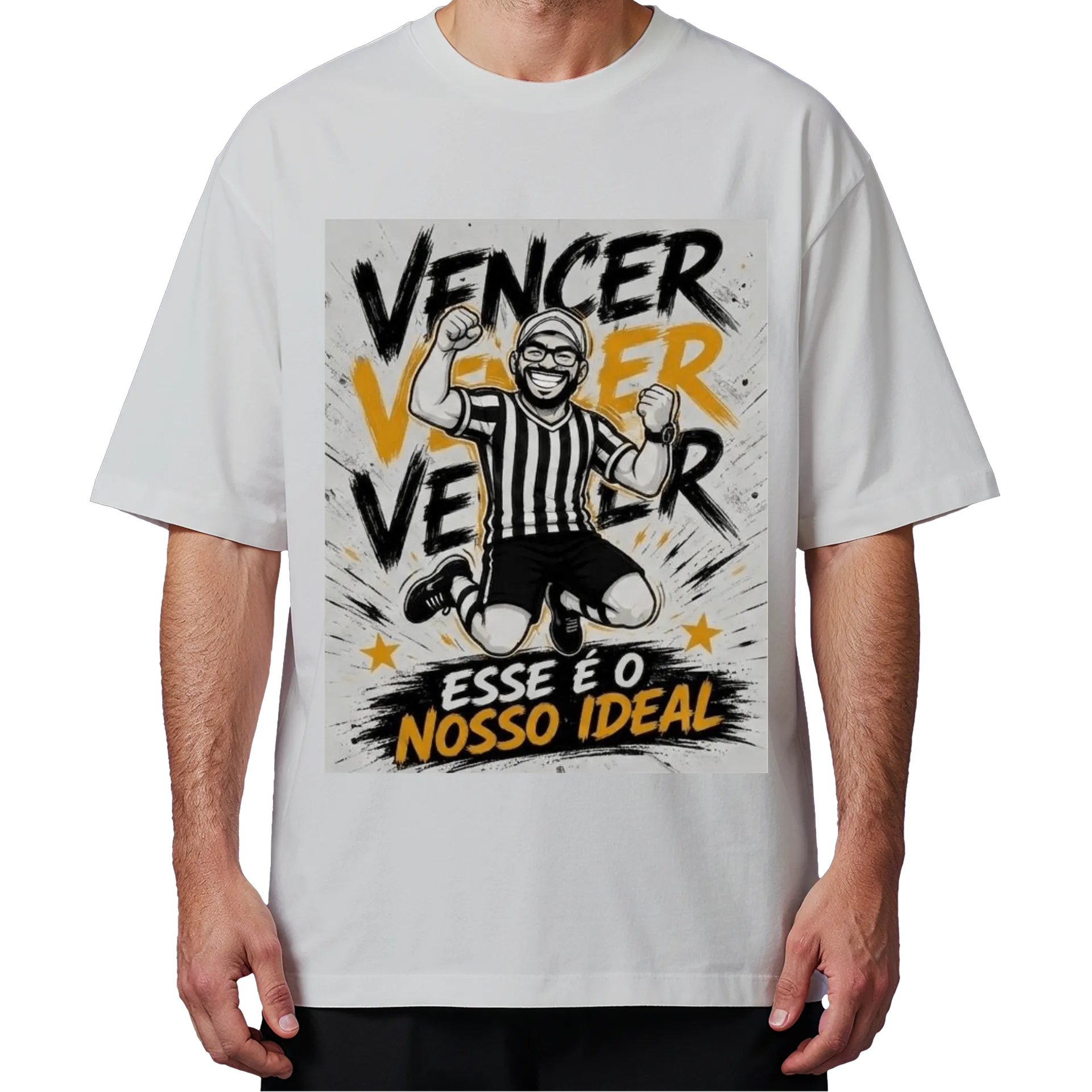 Camiseta Oversized V3 Branca - Imagem 4
