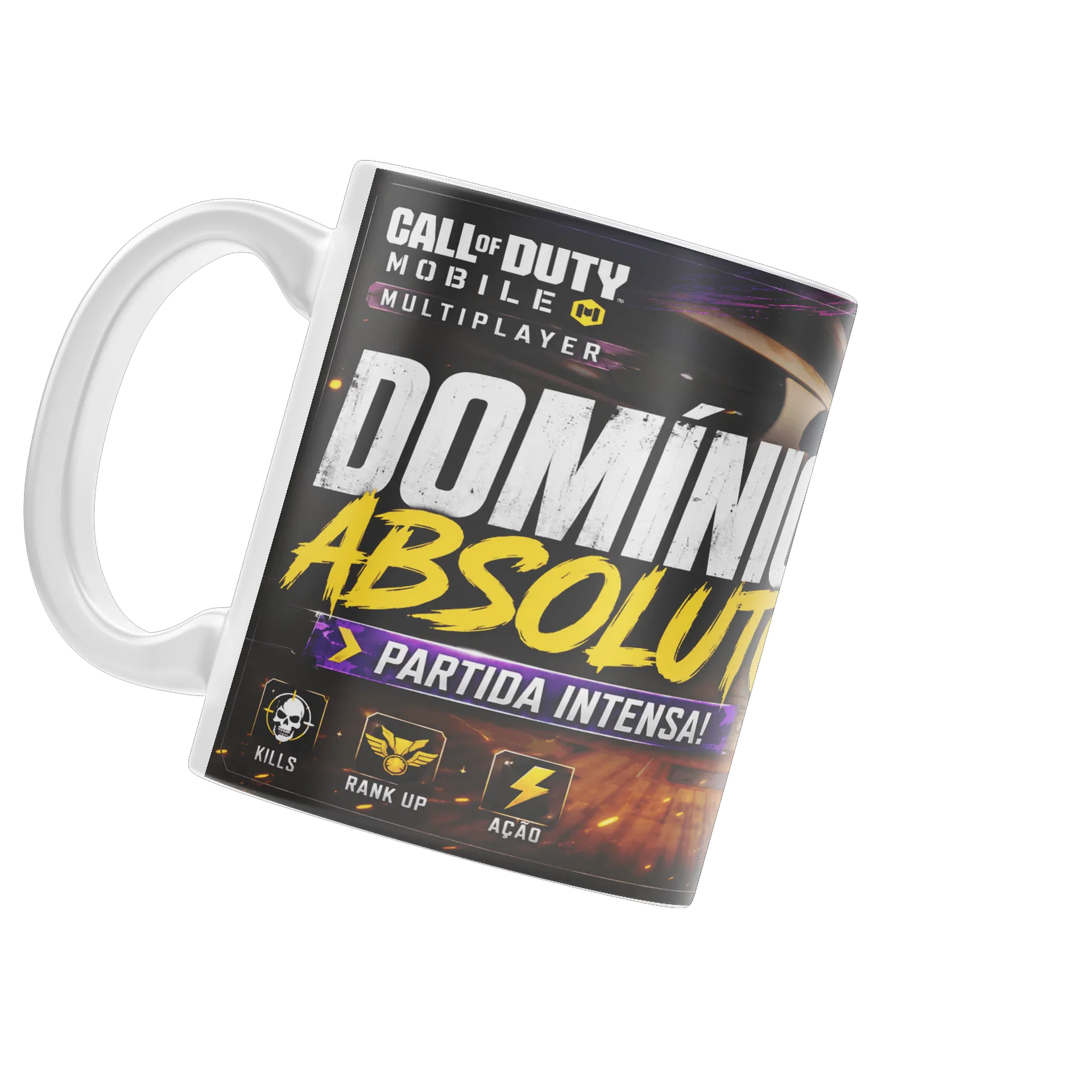 Caneca Porcelana Domínio Absoluto 325ml de GhostBuildz-2k