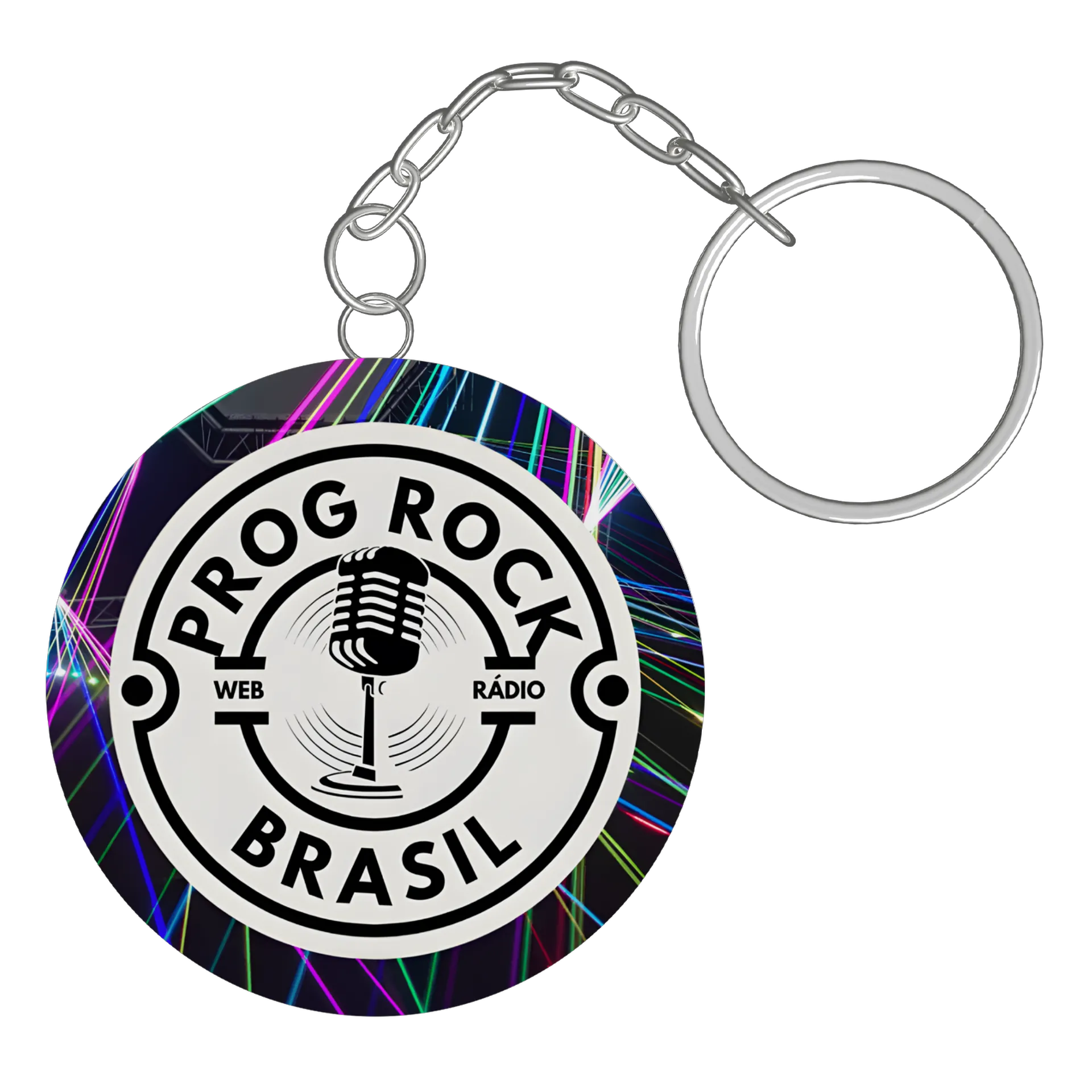 Chaveiro personalizado de RUN ROCK MUSIC — imagem 2 de 3