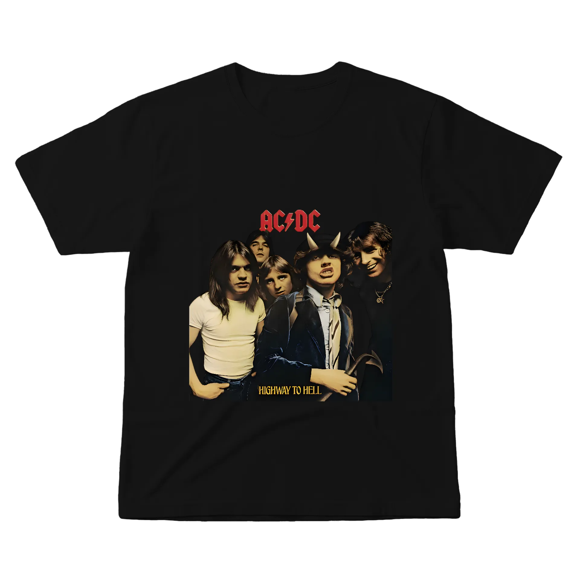 Camiseta ACDC Highway to Hell Capa - Imagem 1