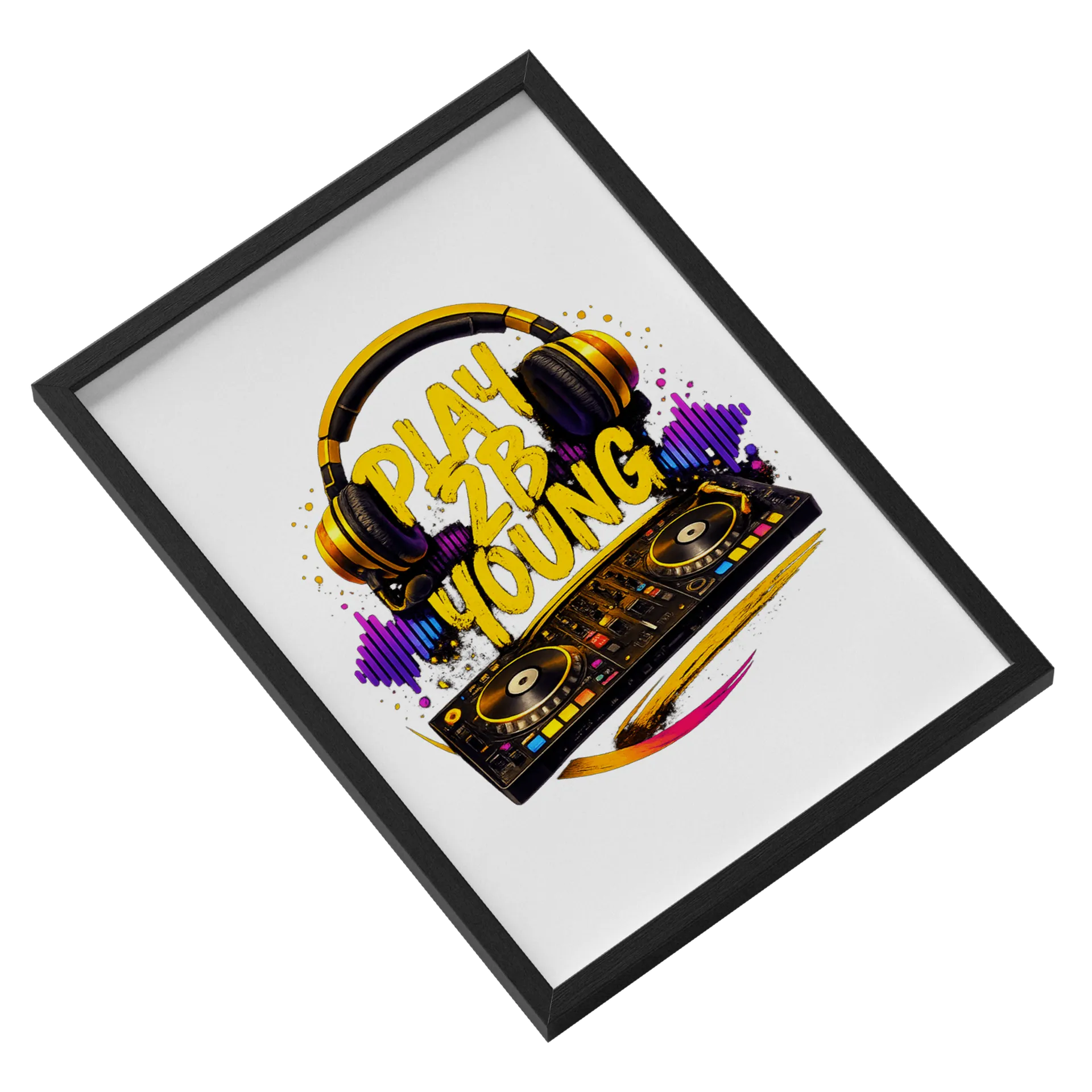 Quadro A3 personalizado Com Vidro - Imagem 2