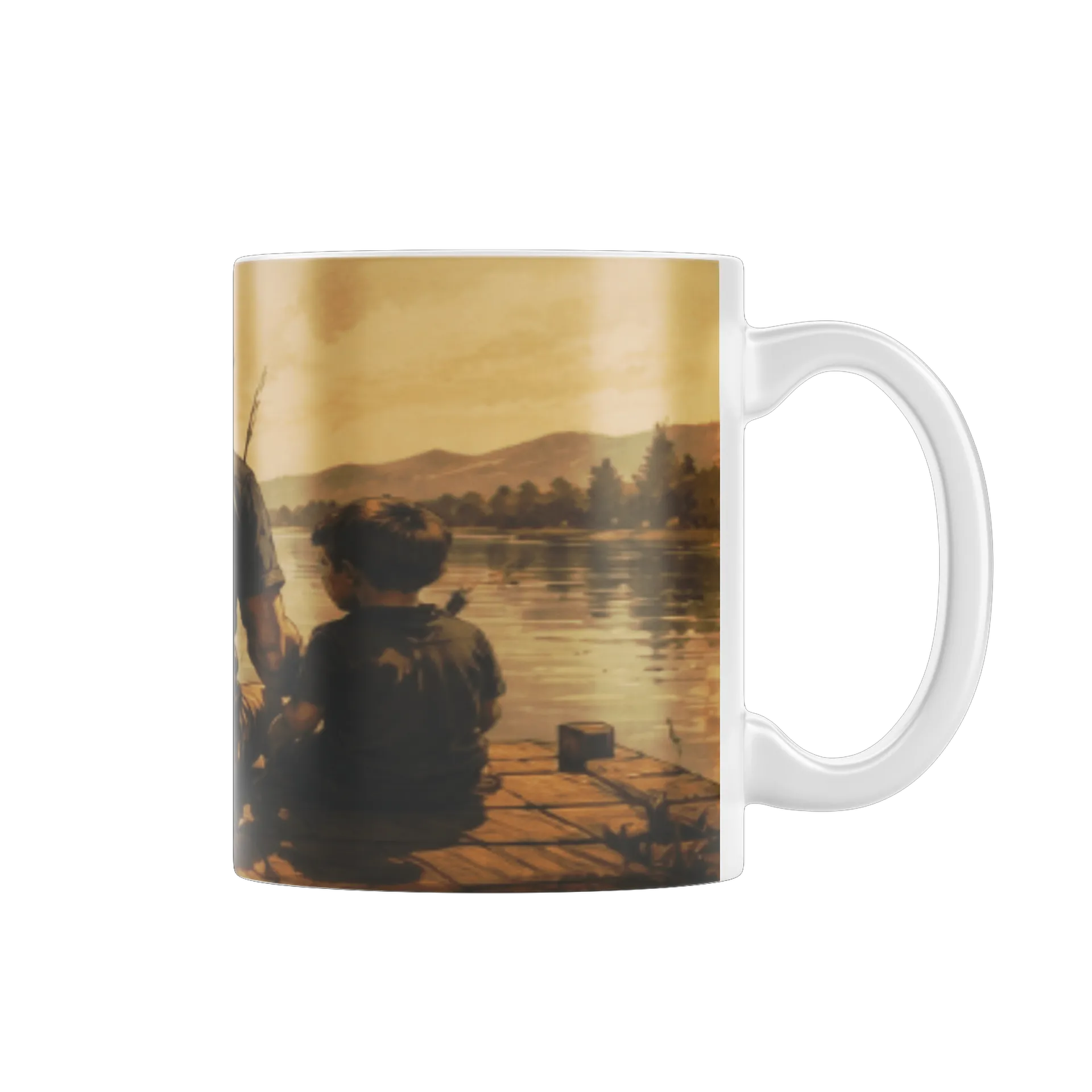 Caneca Porcelana Mensagens para Pai 325ml - Imagem 1