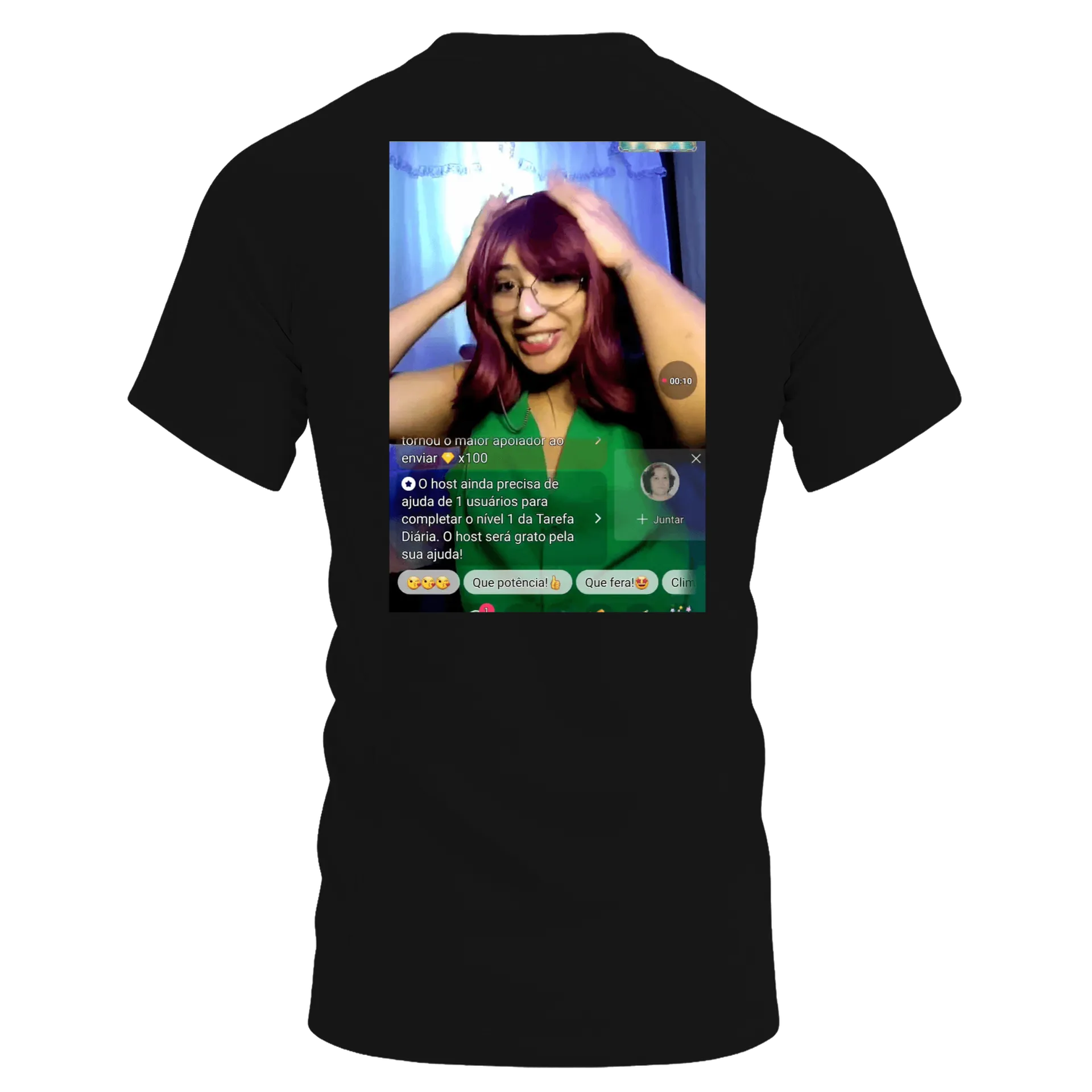 Camiseta DryFit GRUPO ALCATÉIA🐺🧿 / LizyLotto🐺🧿 - Imagem 2