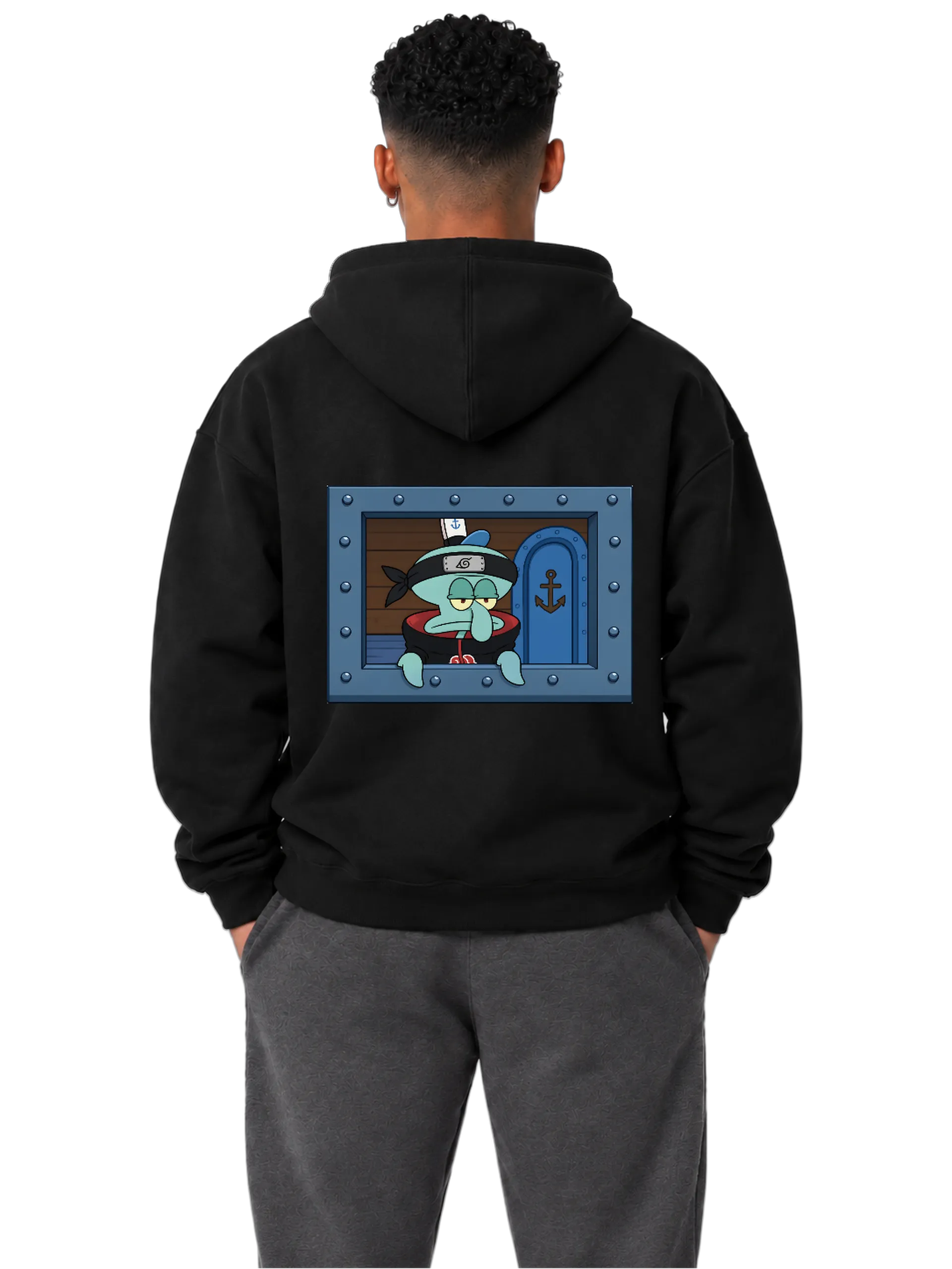 Blusa de moletom Lula Molusco Akatsuki - Imagem 4