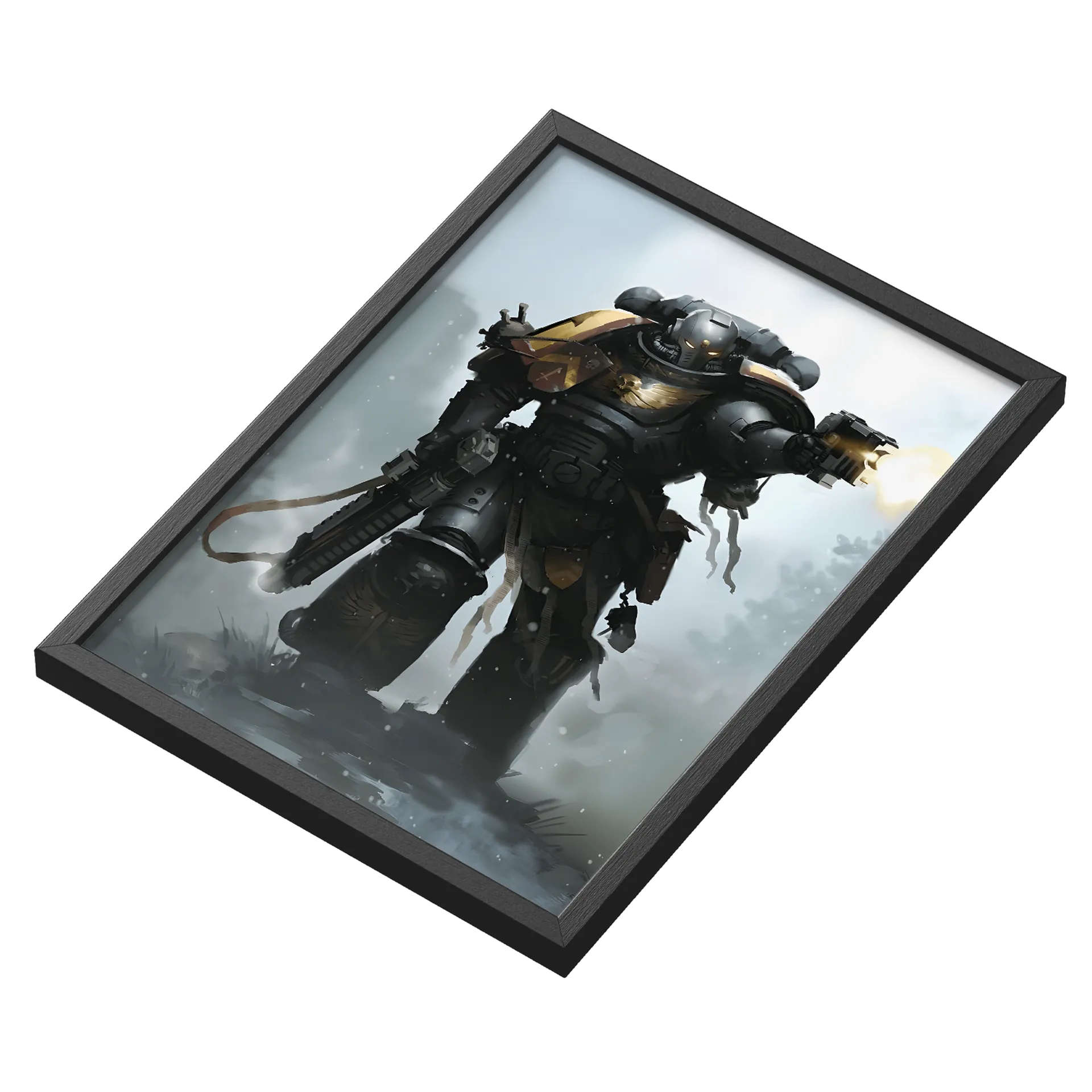Quadro A3 Space Marine Com Vidro - Imagem 3