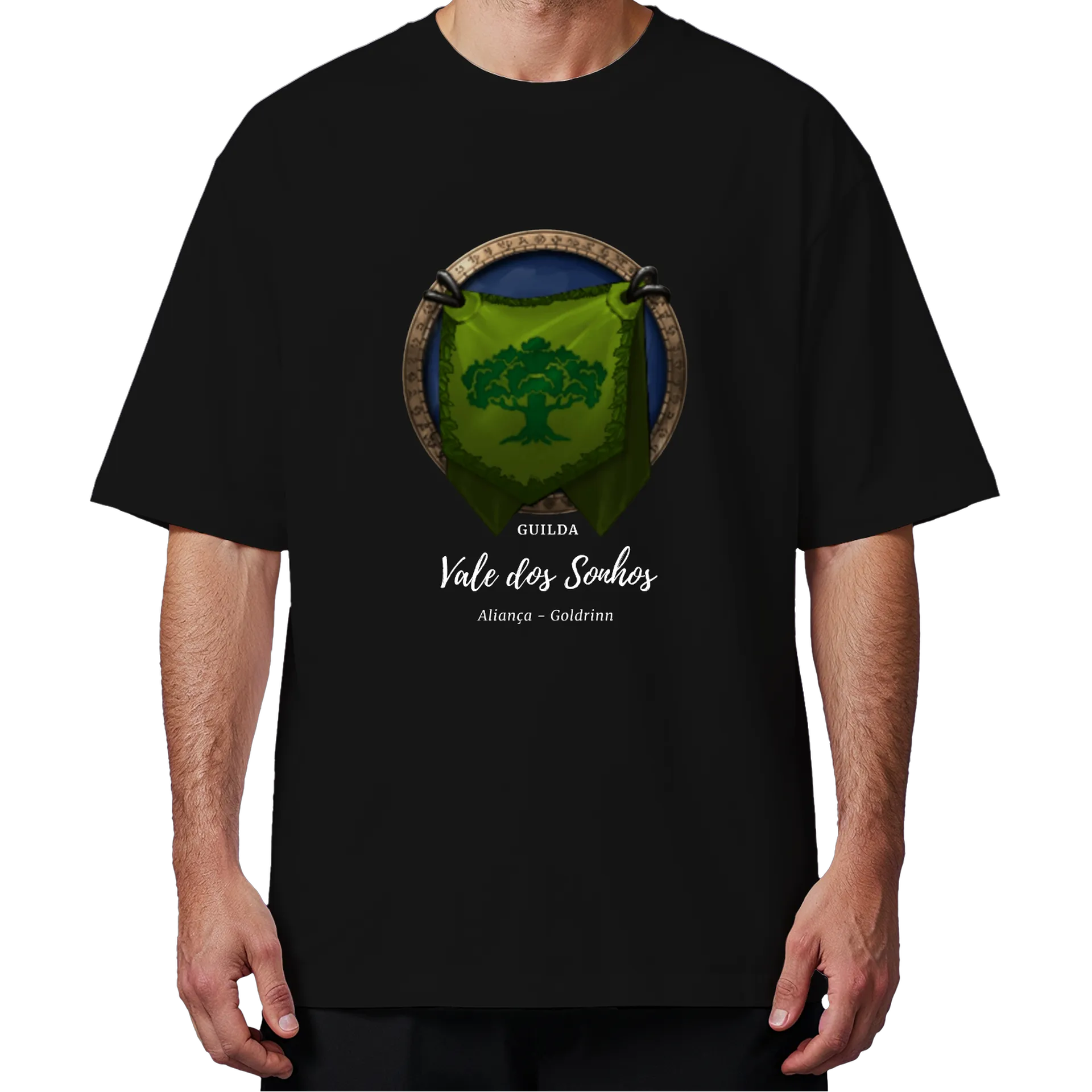 Camiseta da Guilda Oversized - Imagem 4