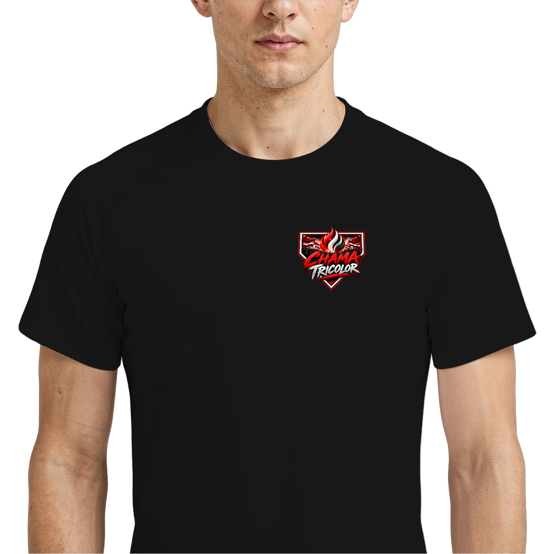 Camiseta DryFit de CHAMA TRICOLOR — imagem 4 de 6