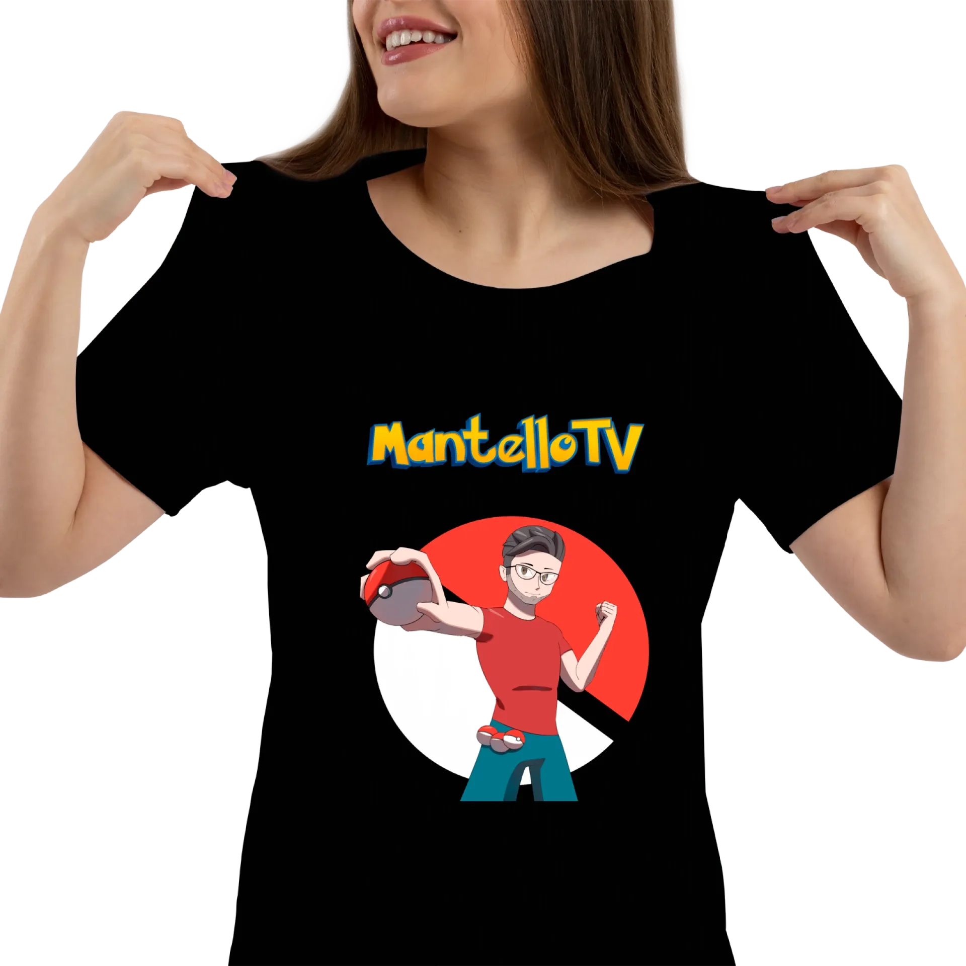 Camiseta personalizada: Pokémon e MantelloTV de Mantello