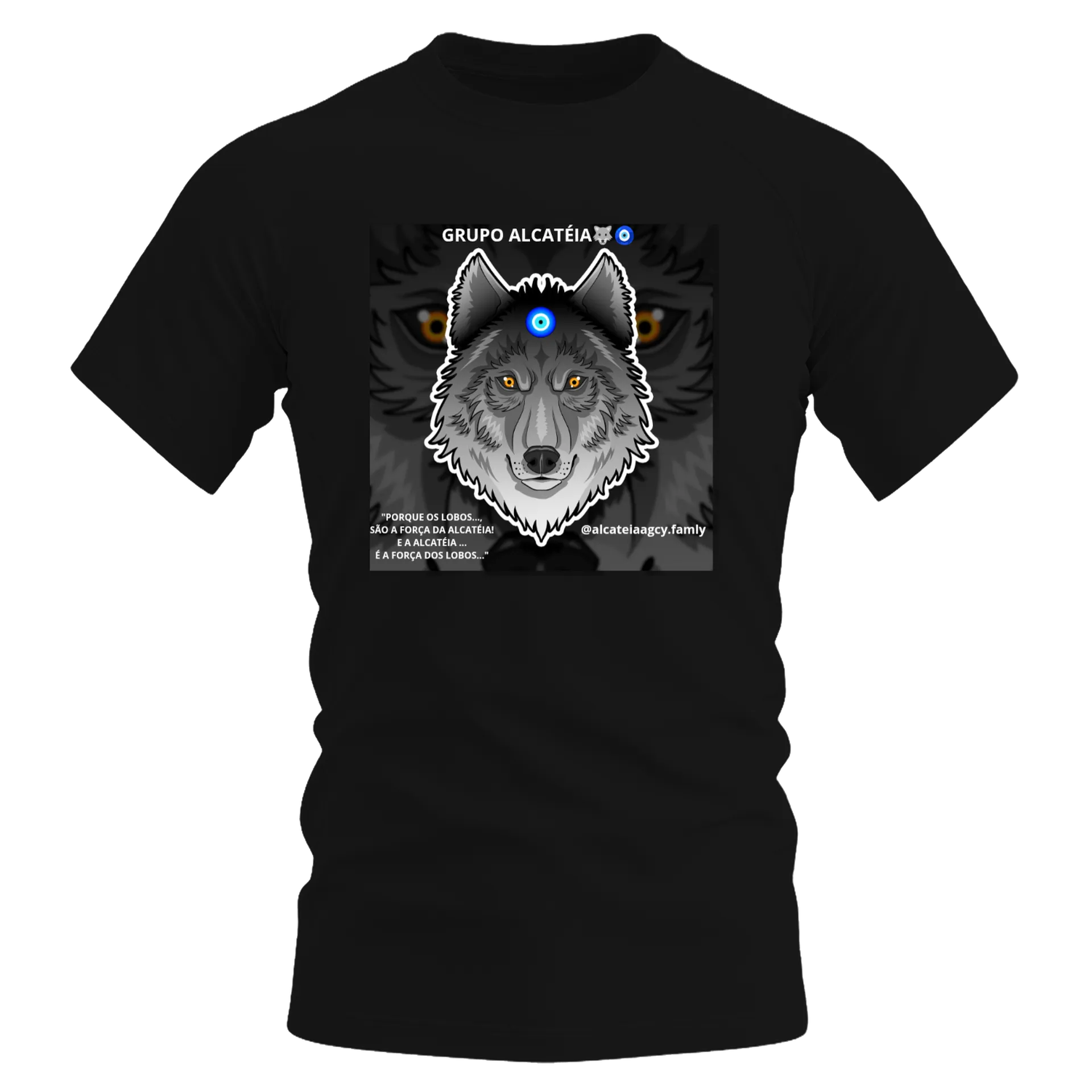 Camiseta DryFit GRUPO ALCATÉIA🐺🧿 /Renatinha🐺🧿 - Imagem 1
