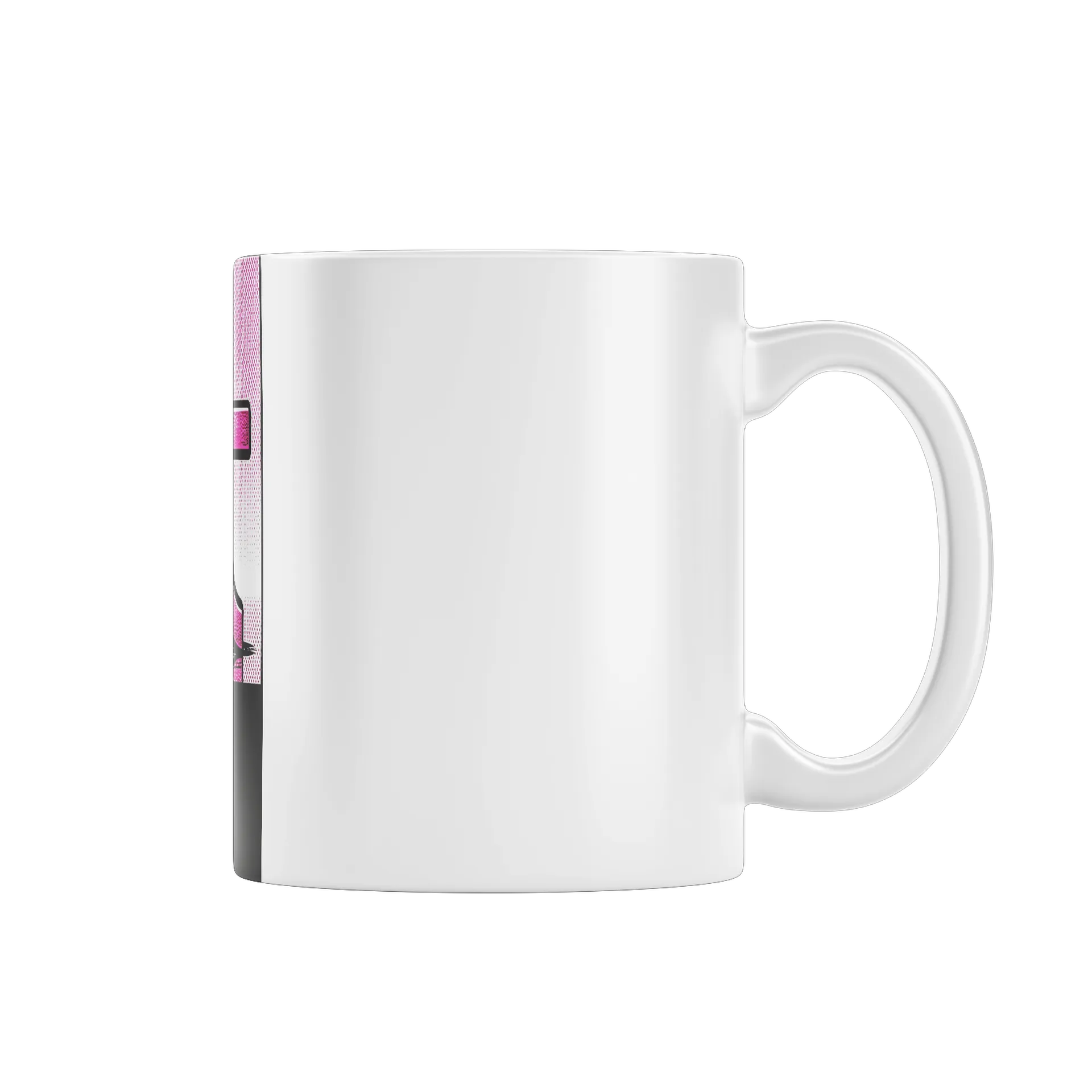 Caneca Personalizada Grafite Pink 325ml - Imagem 1