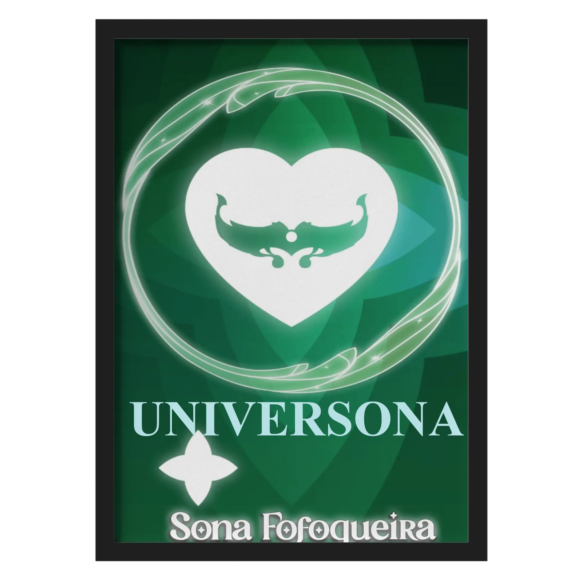 Quadro A3 Sona Fofoqueira UNIVERSONA com vidro!!  de SonaFofoqueira — imagem 1 de 3