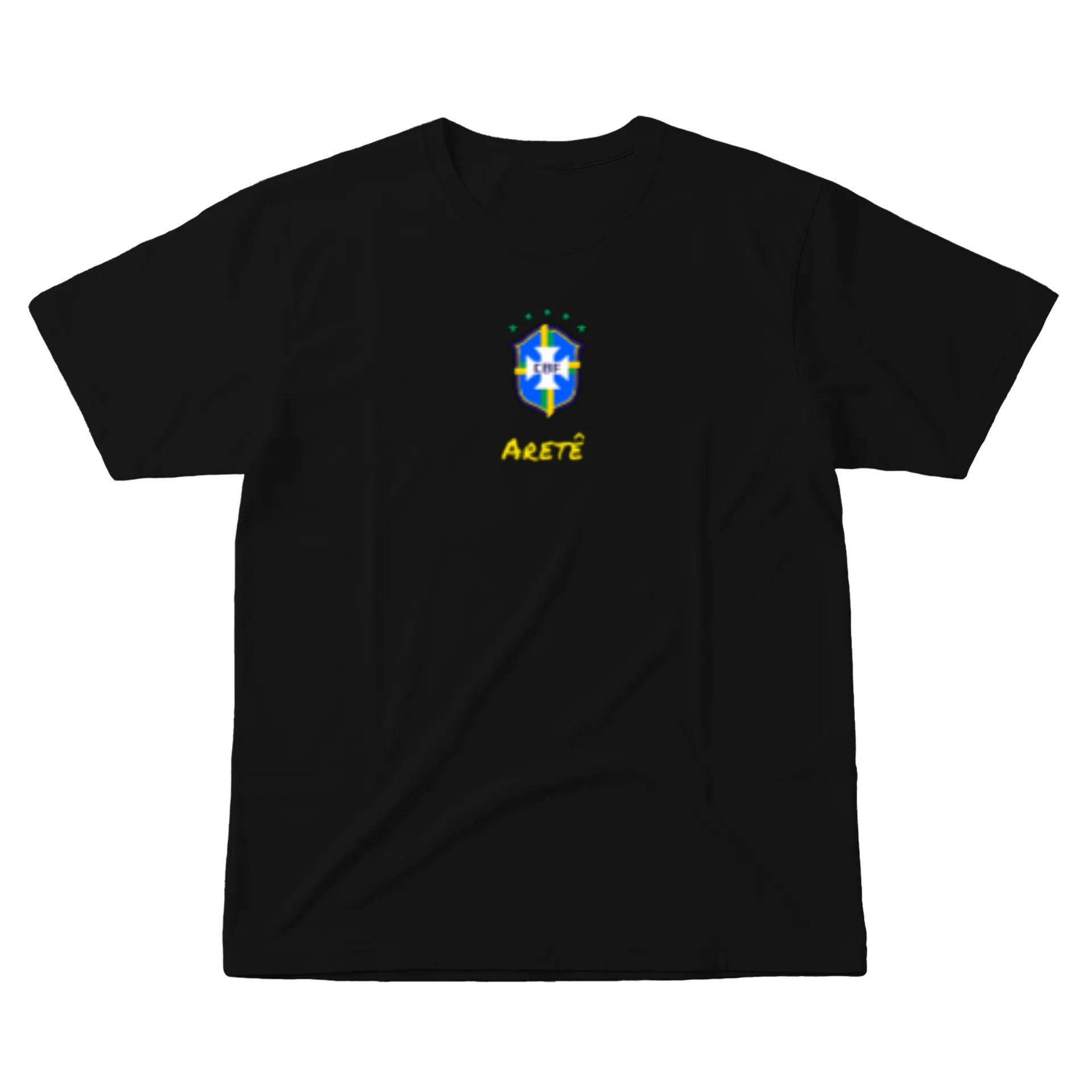 Camiseta Estampa Brasil Verde e Amarelo - Imagem 1
