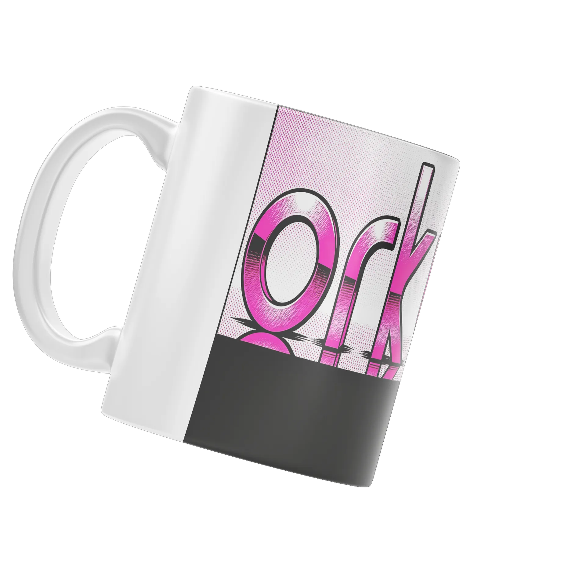 Caneca Personalizada Grafite Pink 325ml - Imagem 4