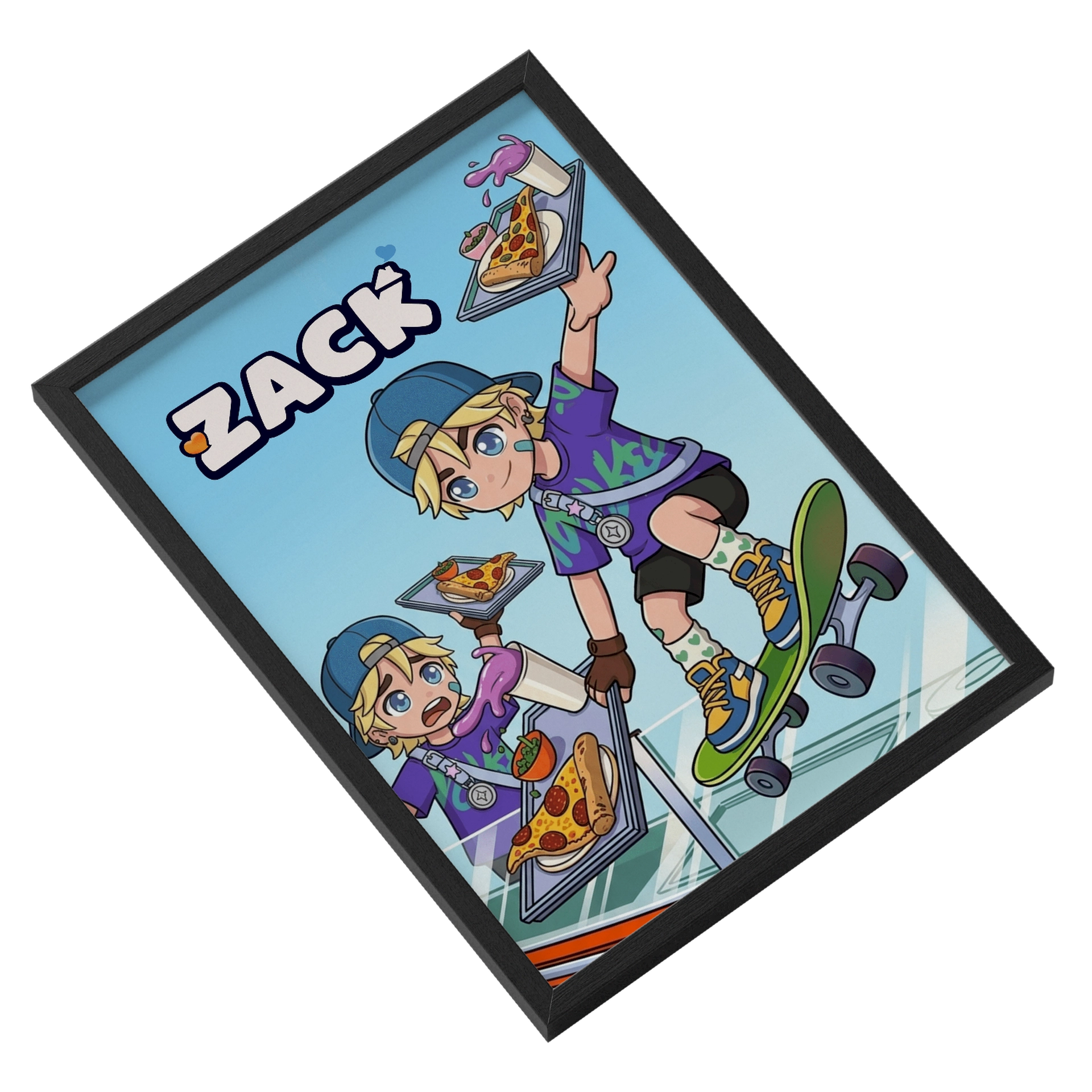 Quadro A3 personalizado de Ezequiel Medeiros