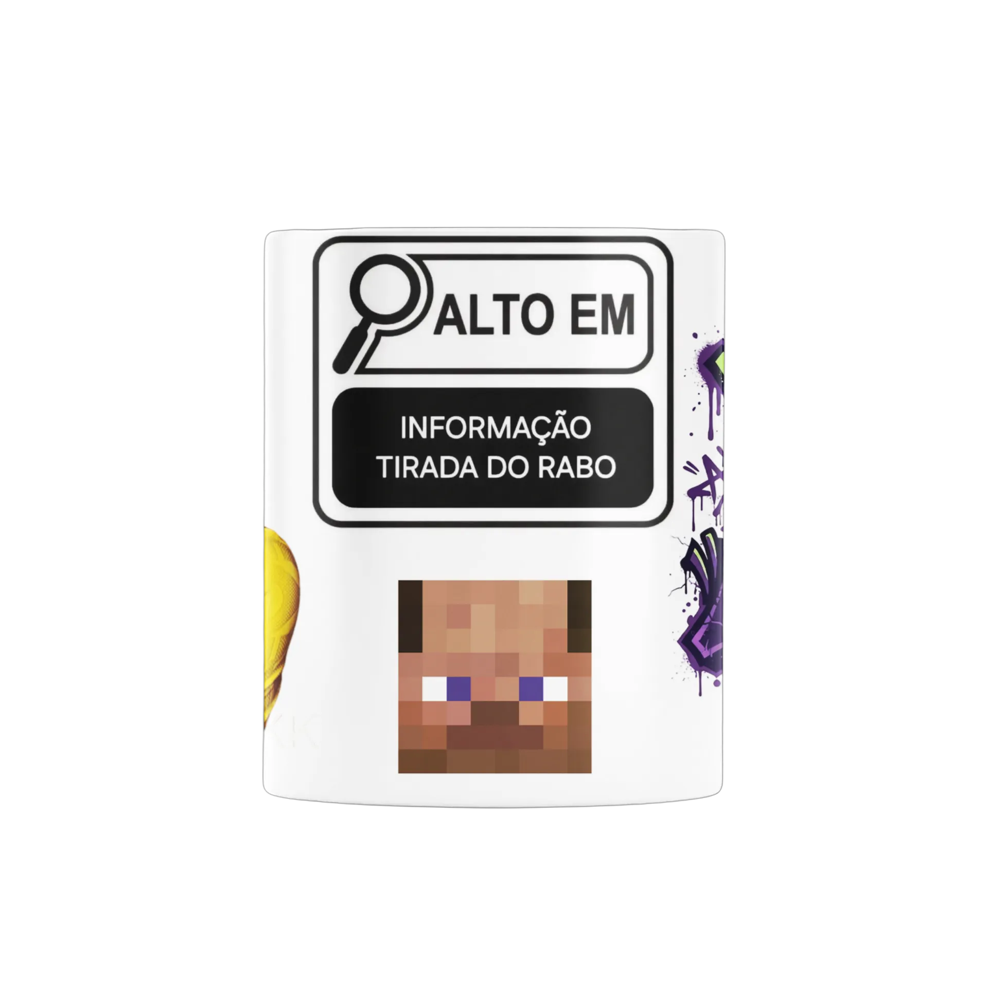 Caneca muito zoada kakakaa de MANDIOK4 — imagem 2 de 4