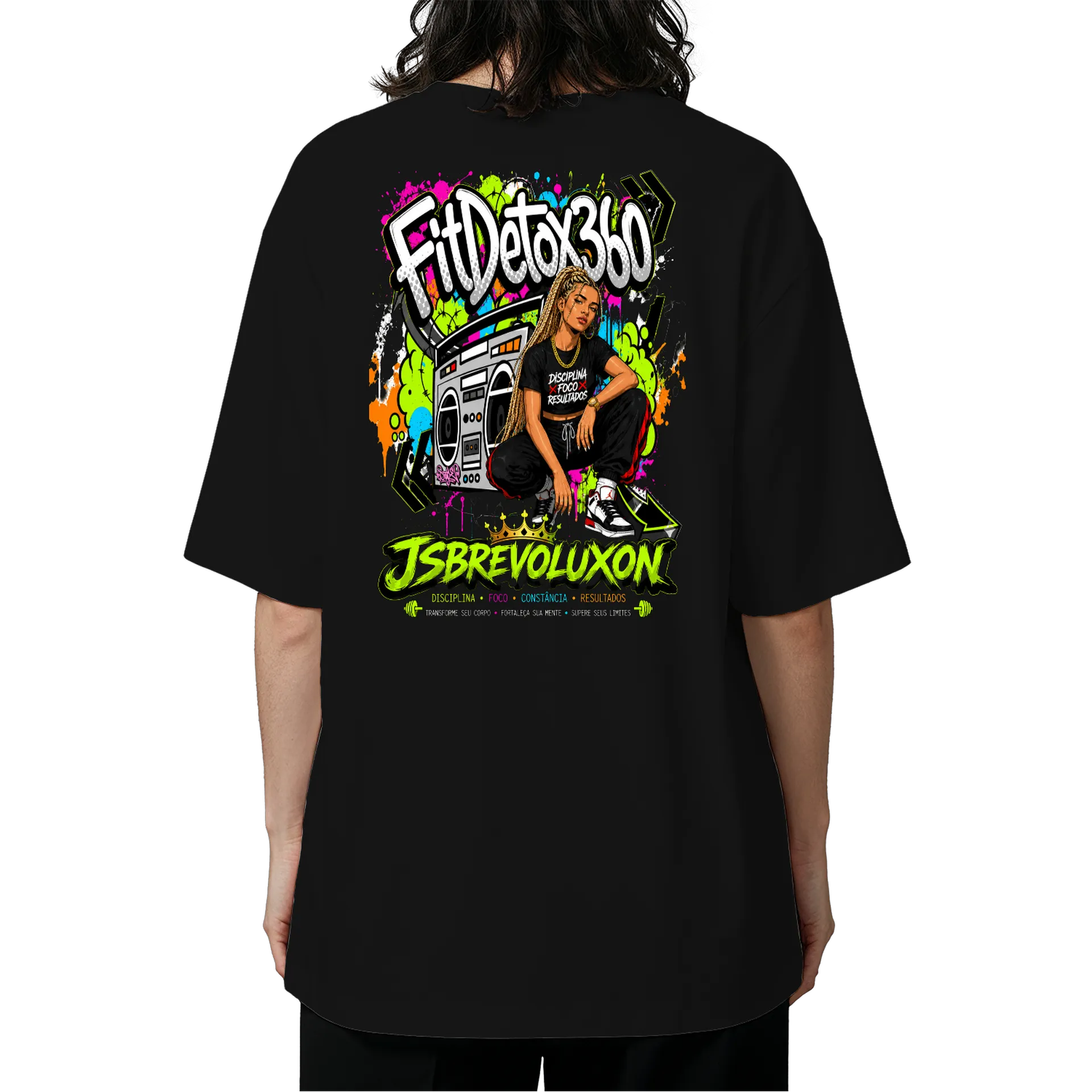 Camiseta Oversized JSB Signature Tee - Imagem 5