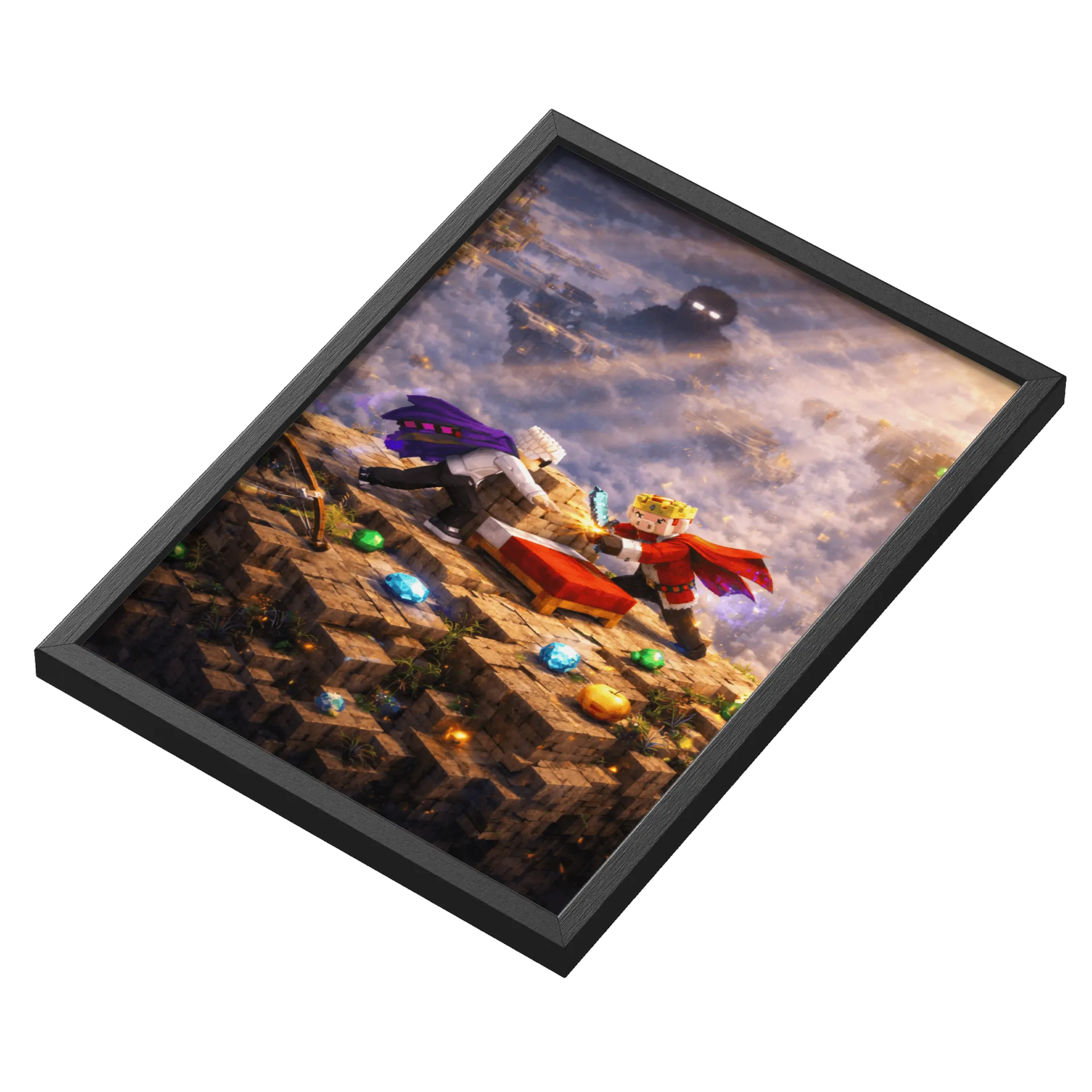 Quadro A3 Gyumec BW - MDF e Vidro - Imagem 3