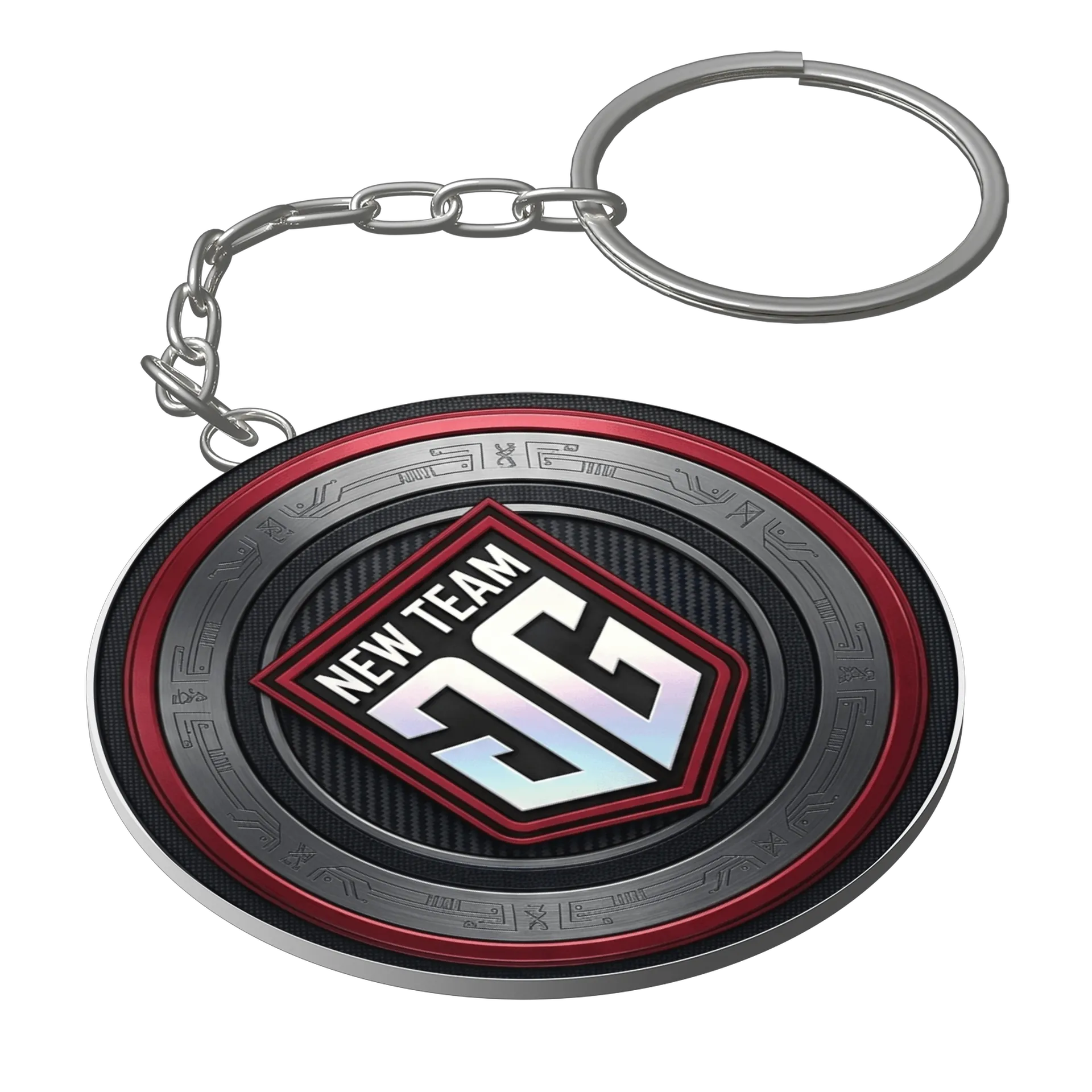 Chaveiro MDF New Team GG - Imagem 1