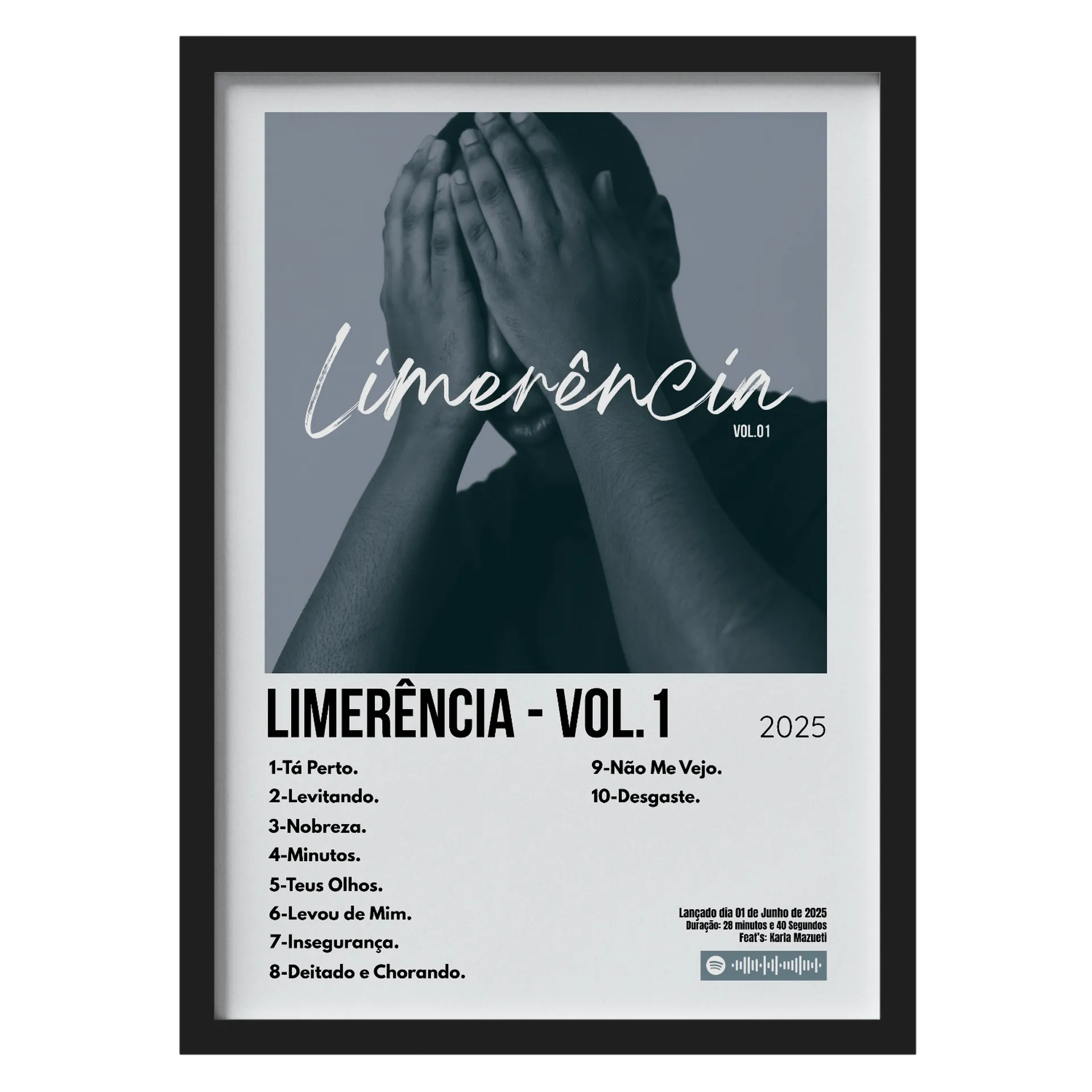 LIMERÊNCIA VOL.01 - Quadro Decorativo!  de Lucas, O Criador
