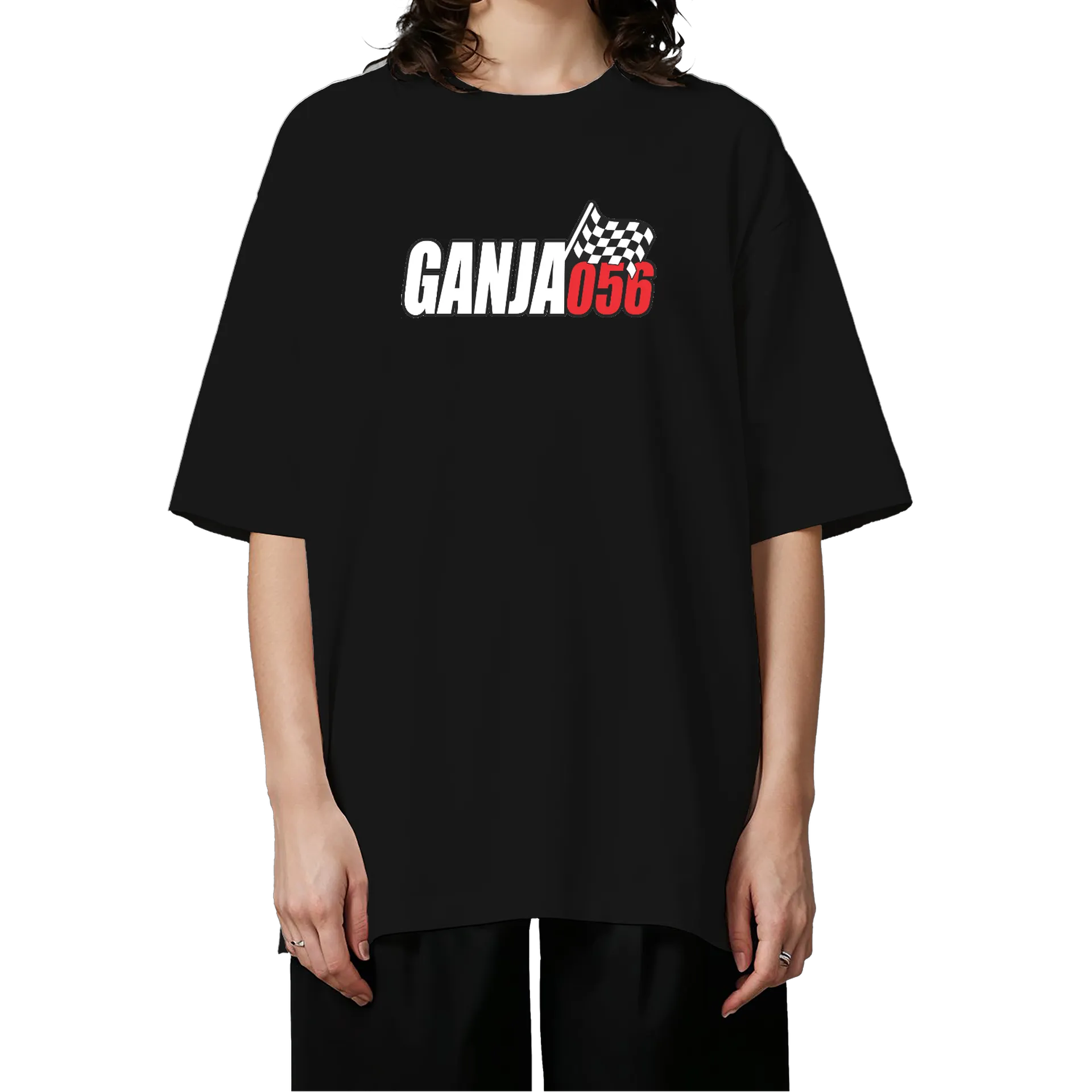 Camiseta Oversized Ganja Logo Insta - Imagem 3