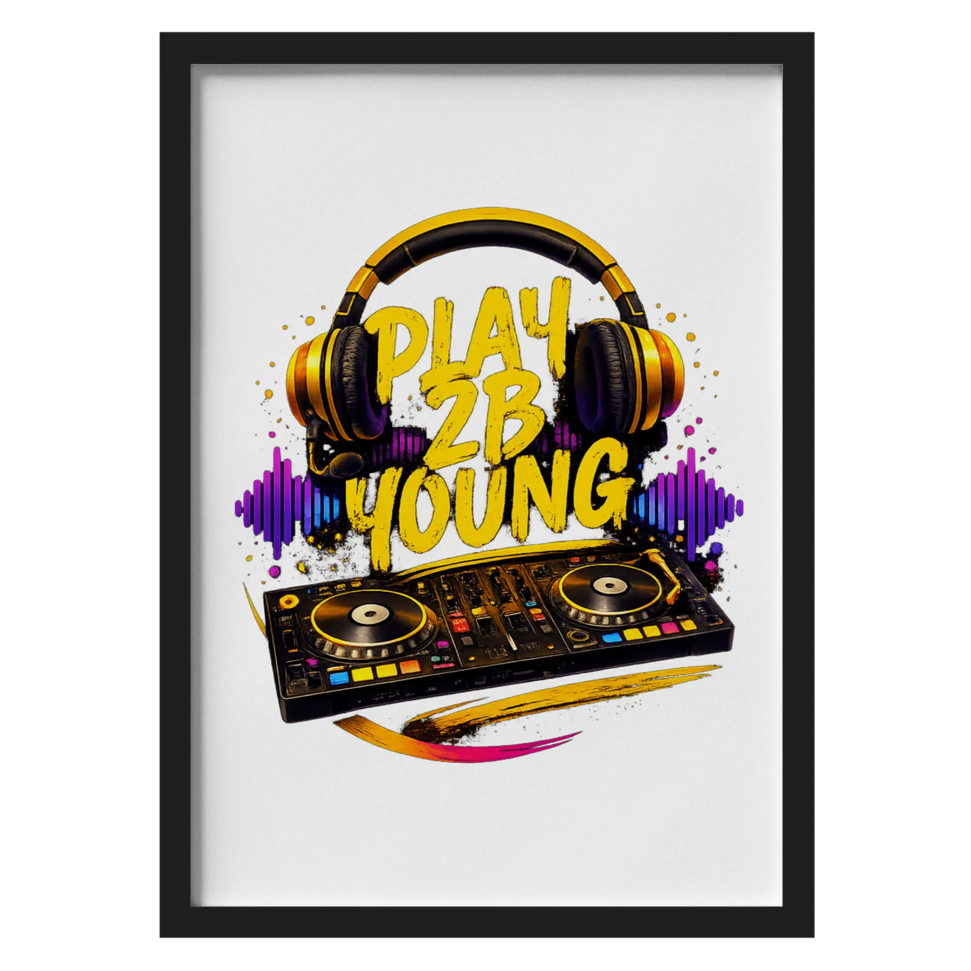 Quadro A3 personalizado Com Vidro - Imagem 1