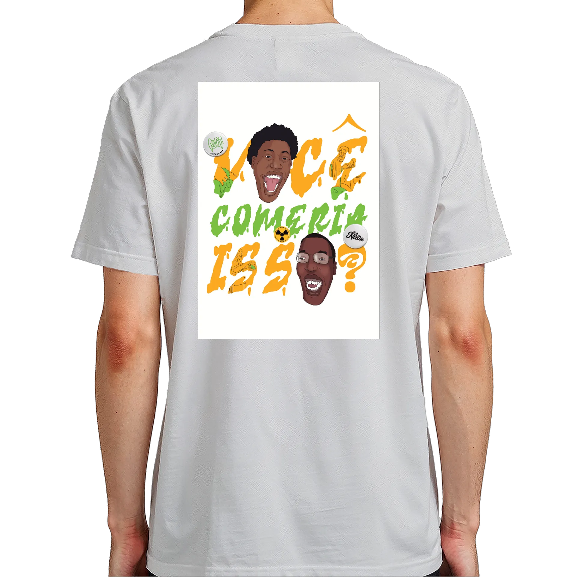 VOCÊ COMERIA ISSO? #1 - Camiseta: Lucas & Feder - Imagem 7