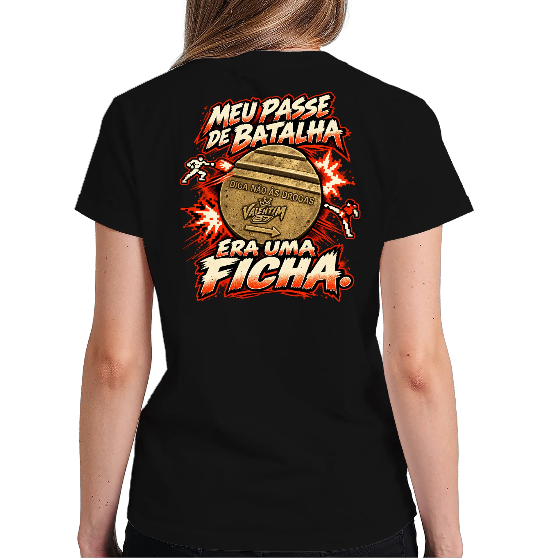 Camiseta Ficha de batalha - Imagem 5
