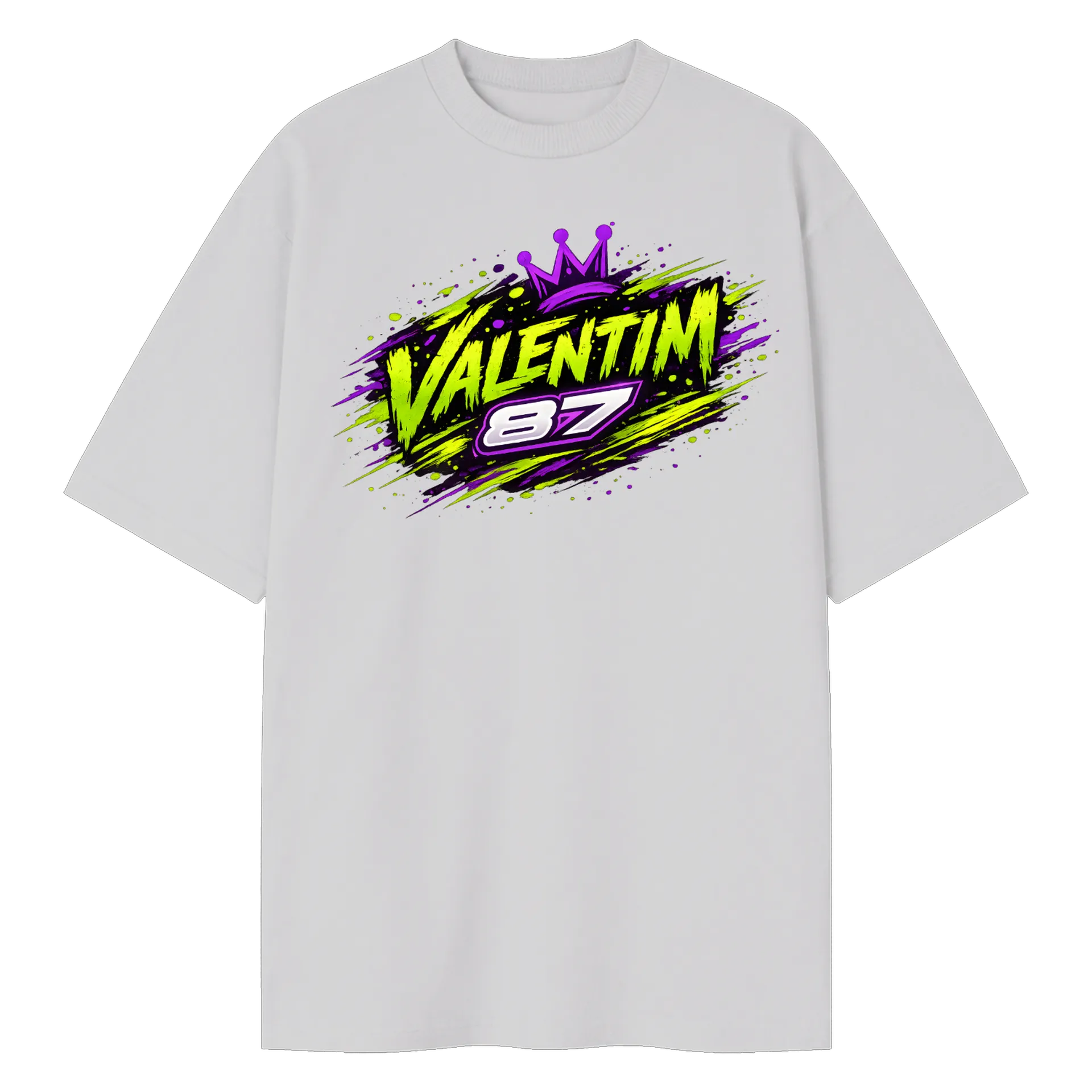 Camiseta Oversized Valentim87 - Imagem 1