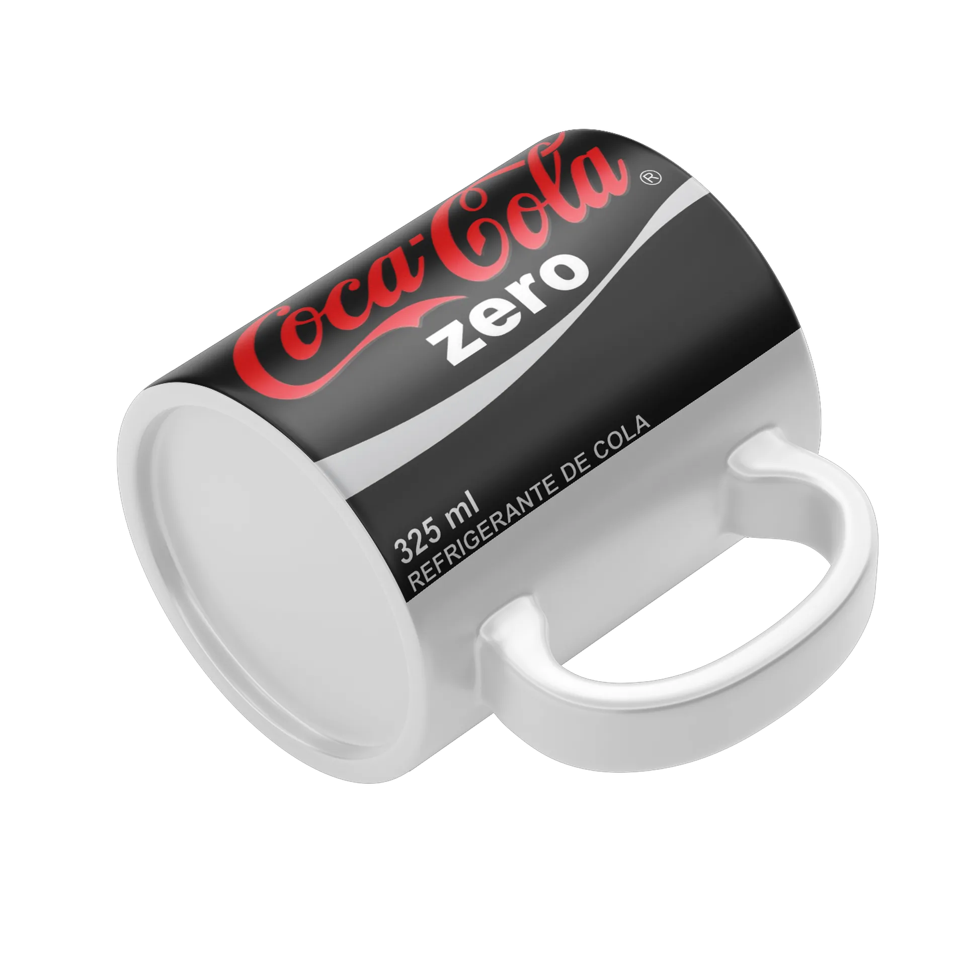 Caneca Porcelana Coca-Cola Zero 325ml de NEXUS STORE — imagem 3 de 3