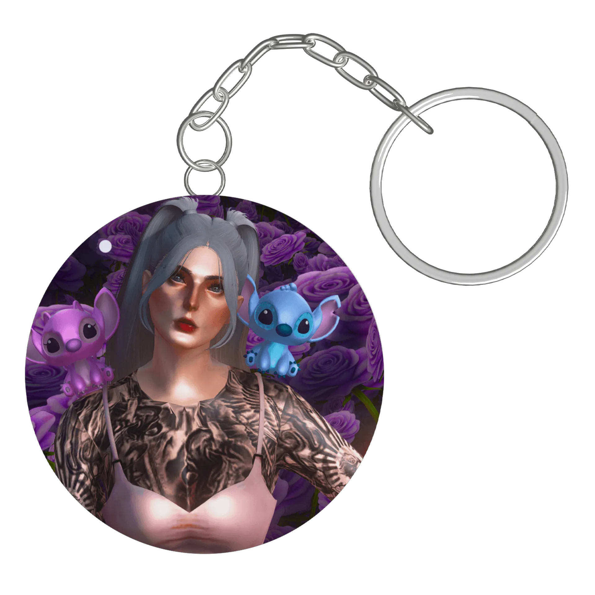 Chaveiro personalizado de Angel — imagem 2 de 3
