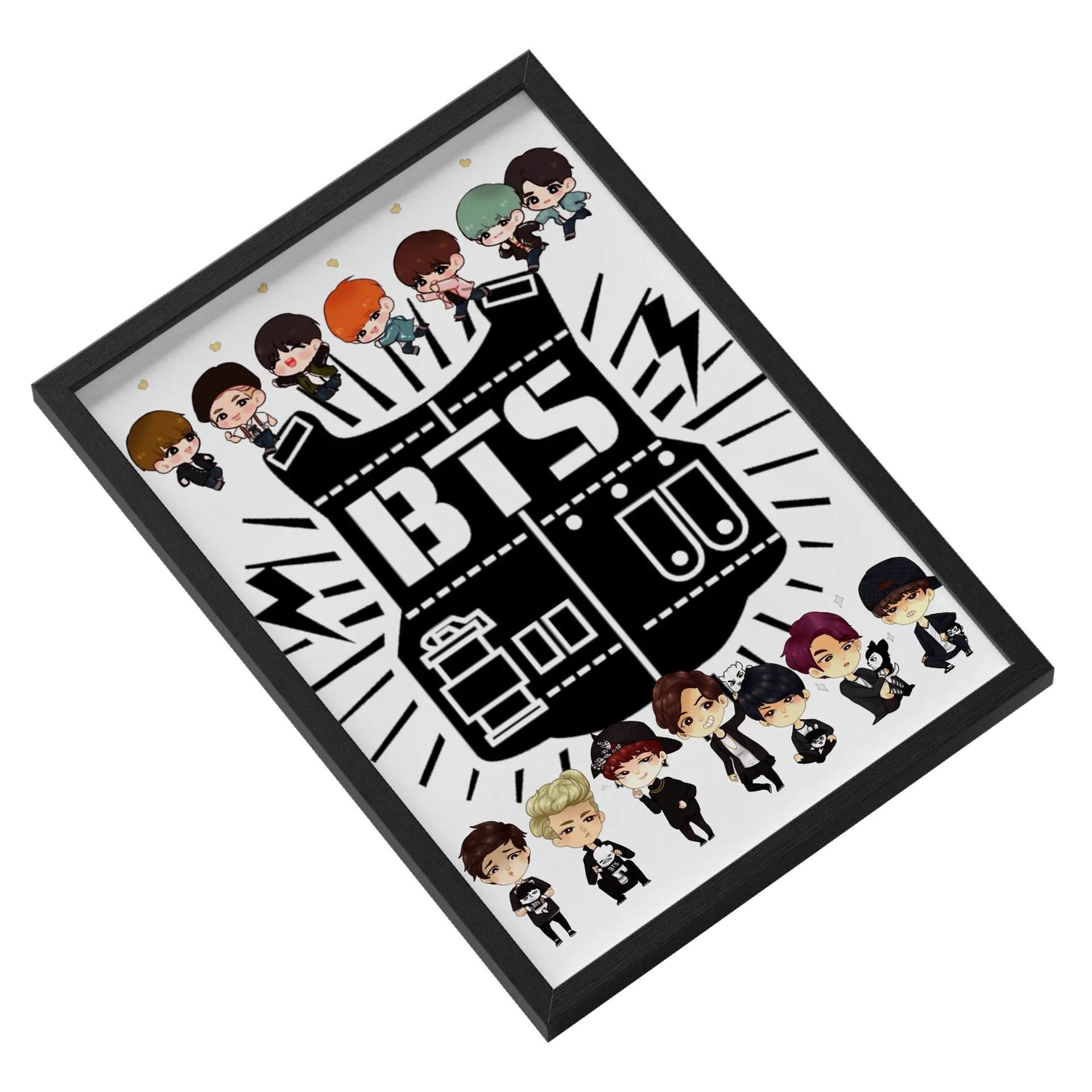 Quadro A3 personalizado - Imagem 2