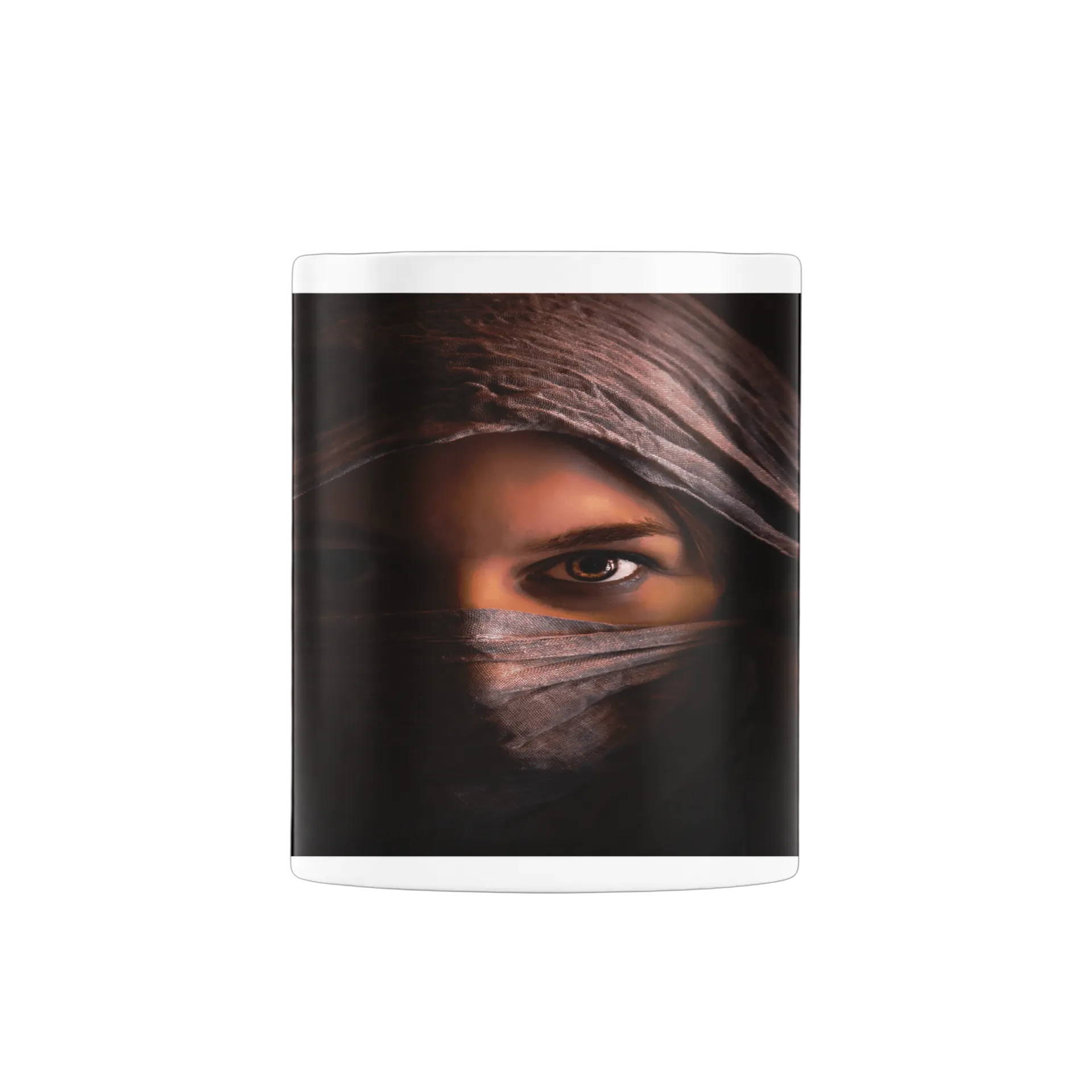 Caneca Porcelana Olhos Misteriosos 325ml - Imagem 3