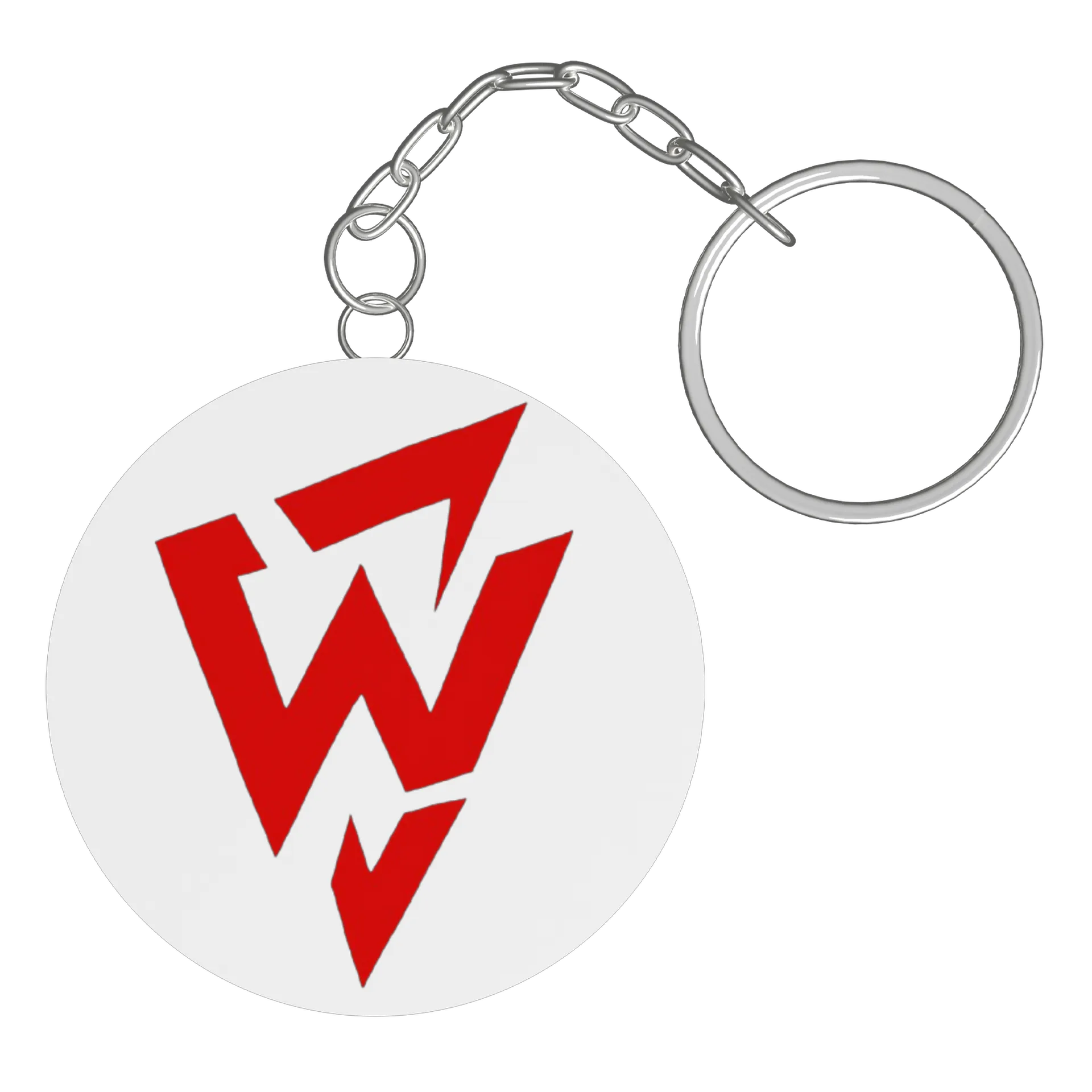 Chaveiro personalizado WX Logo de Wendlx — imagem 2 de 3
