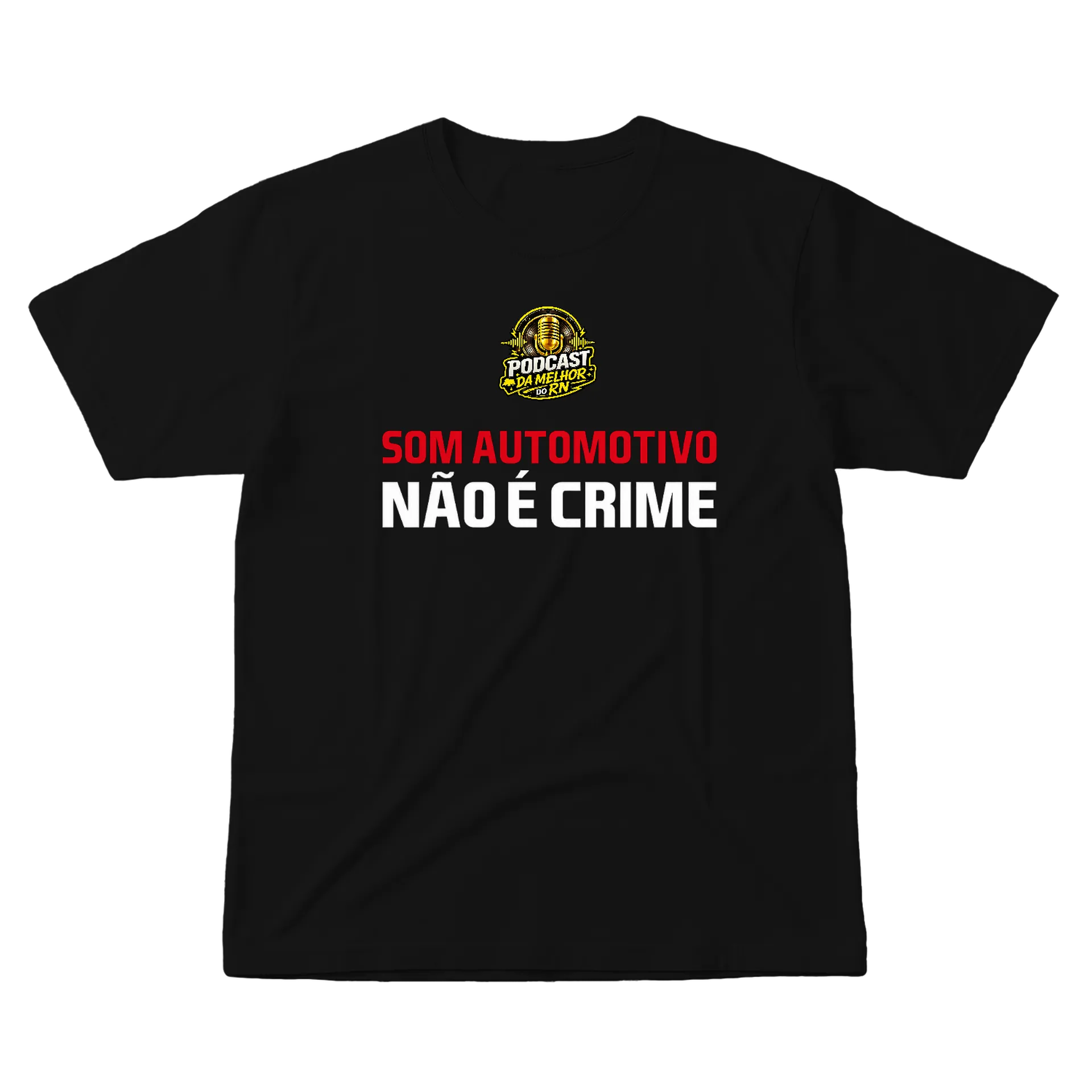 Camiseta personalizada de PODCAST DA MELHOR DO RN