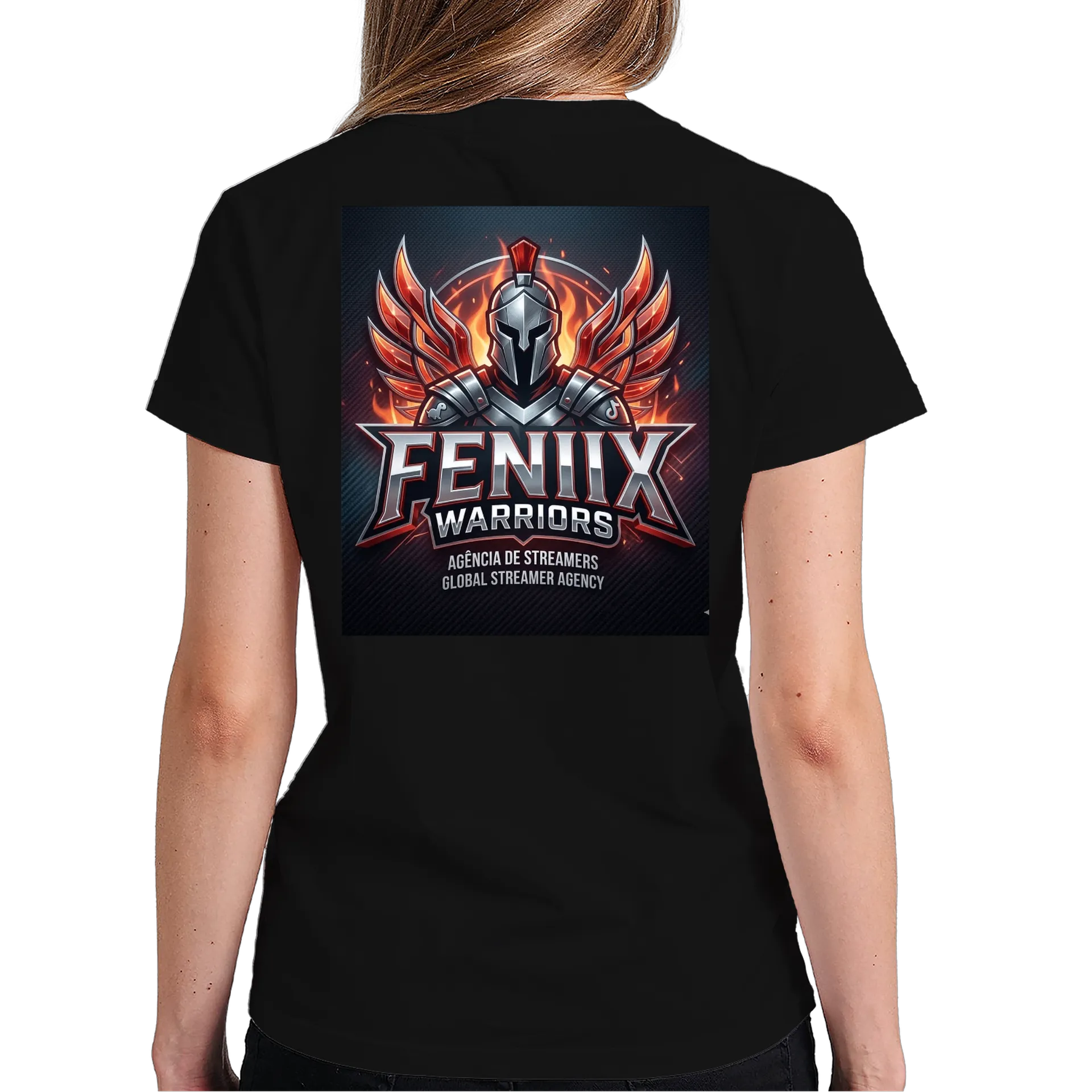Camiseta Fênix Warriors Estampa Personalizada 100% Algodão - Imagem 6