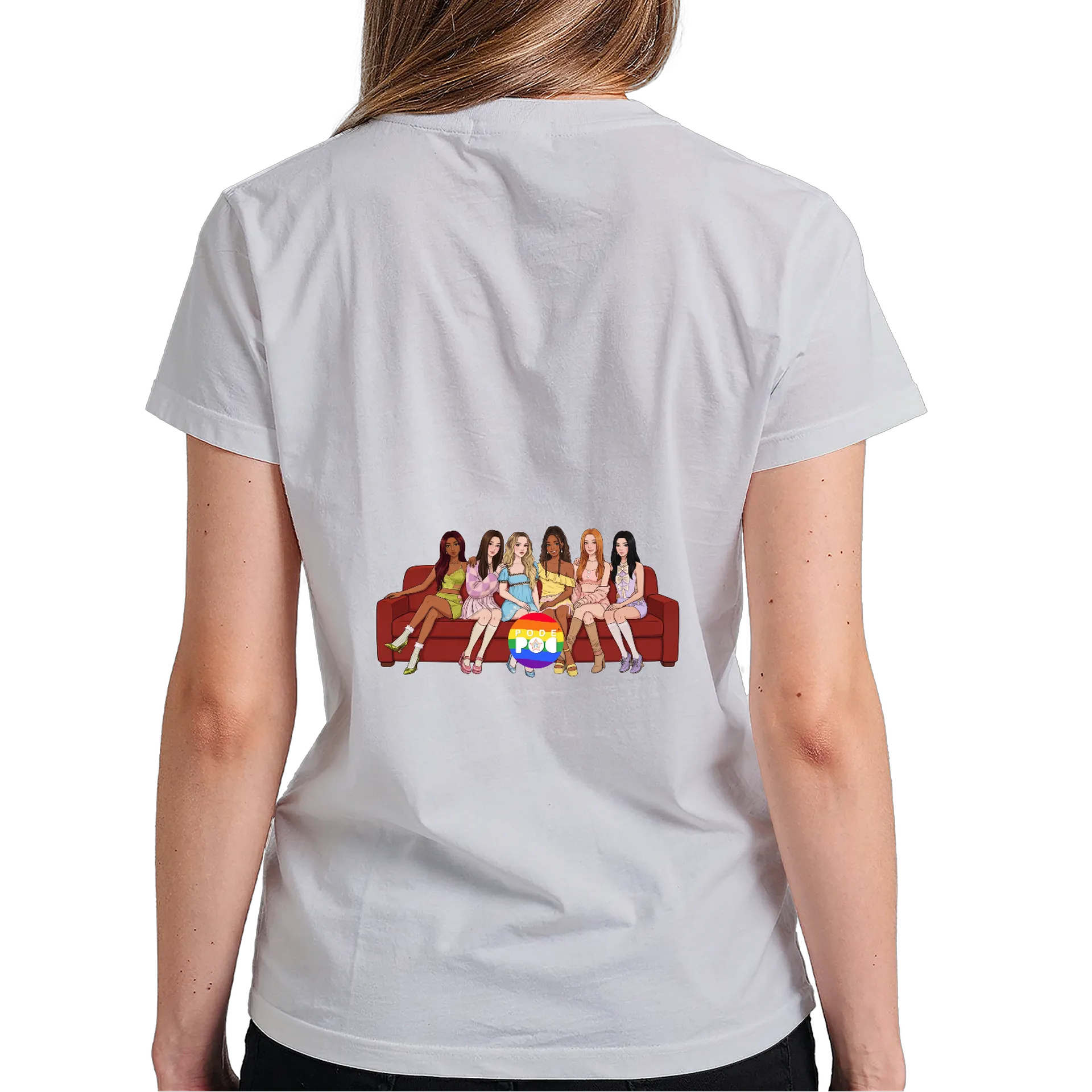 Camiseta personalizada Cadê a Manon Katseye - Imagem 5
