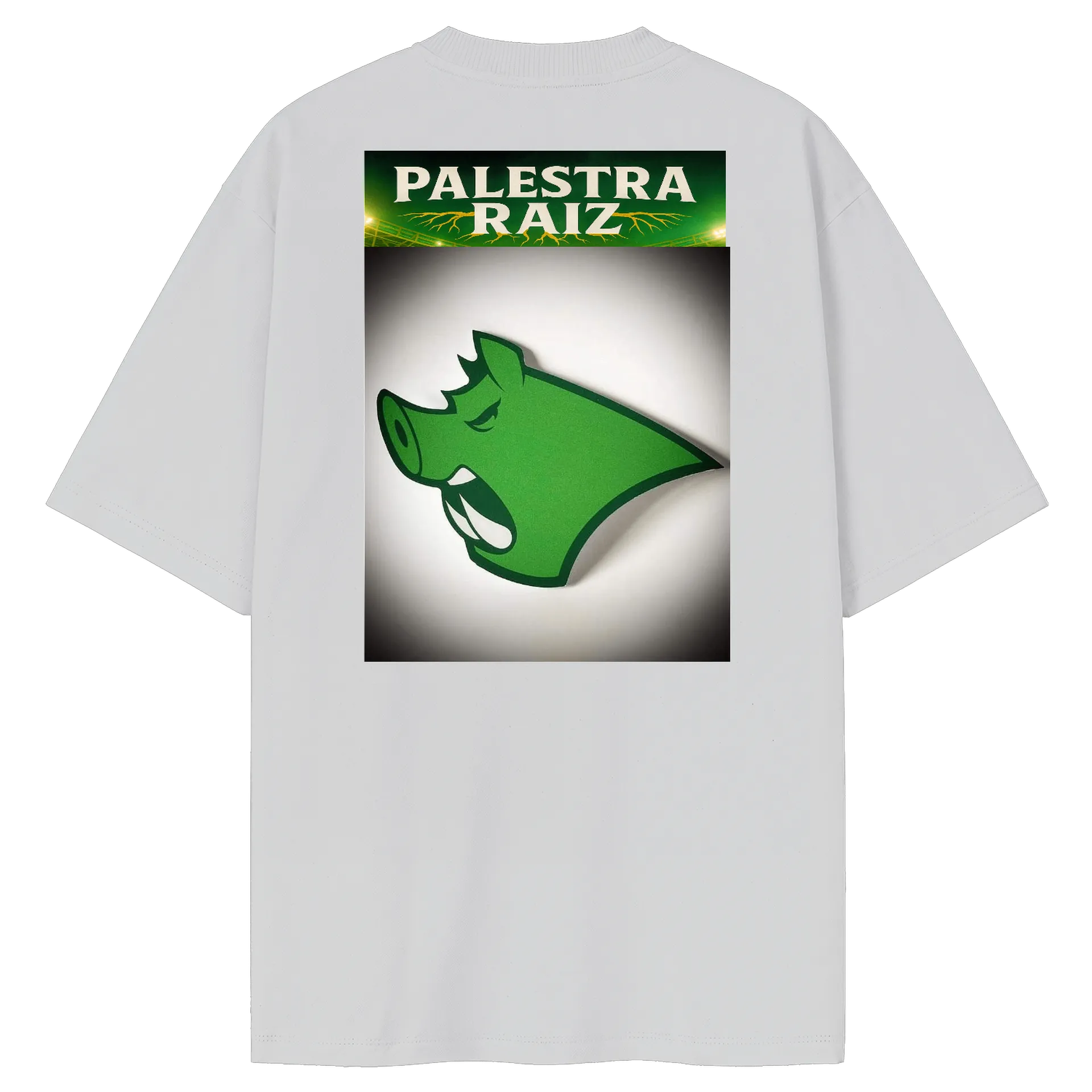 Camiseta Oversized de Palestra Raiz 1914 🔱🐷🪽⚡