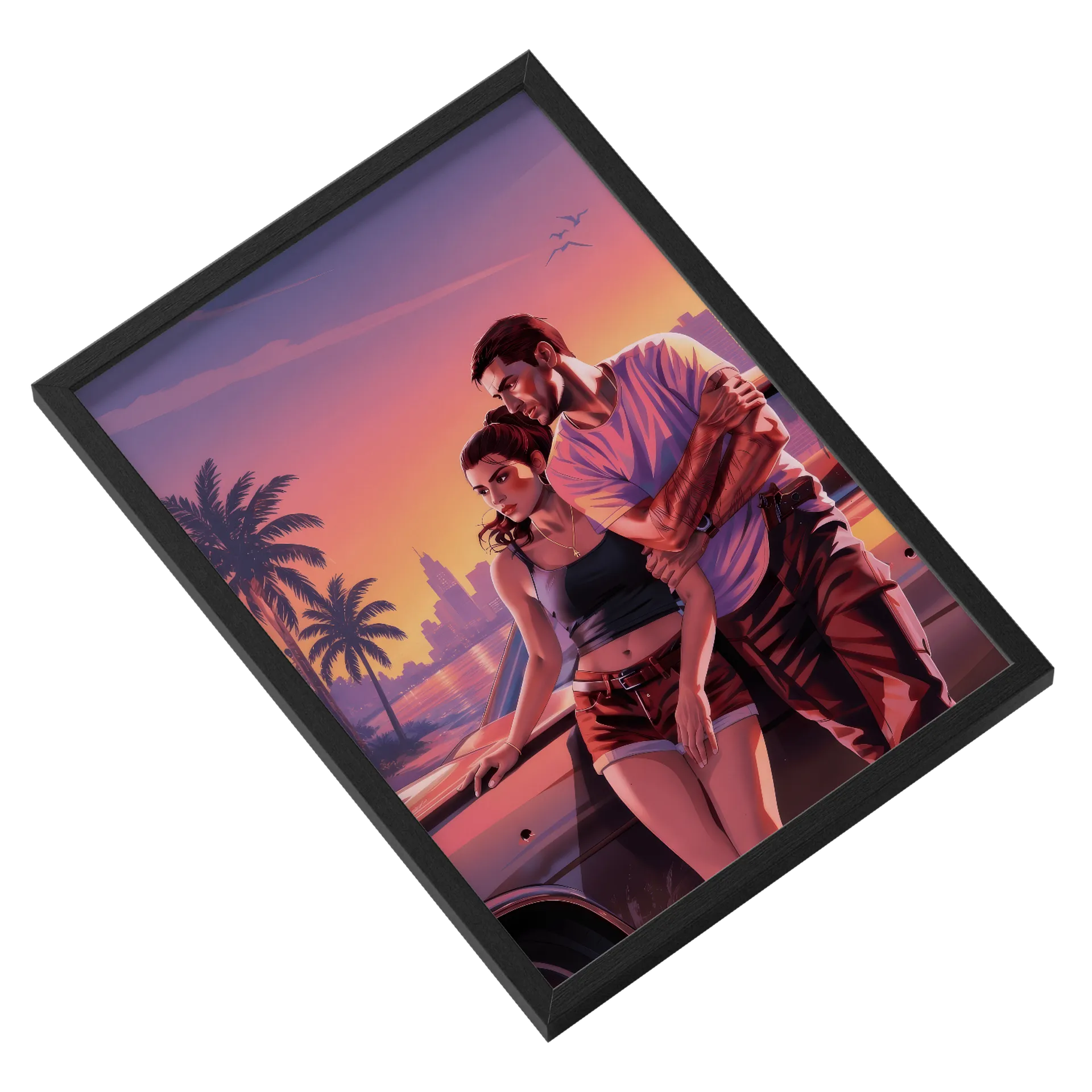 Quadro A3 personalizado Com Vidro - Imagem 2